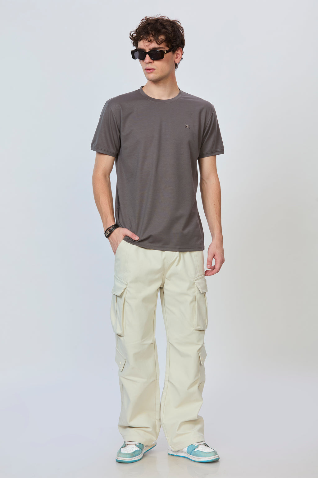 Ash Grey Essential T-Shirt