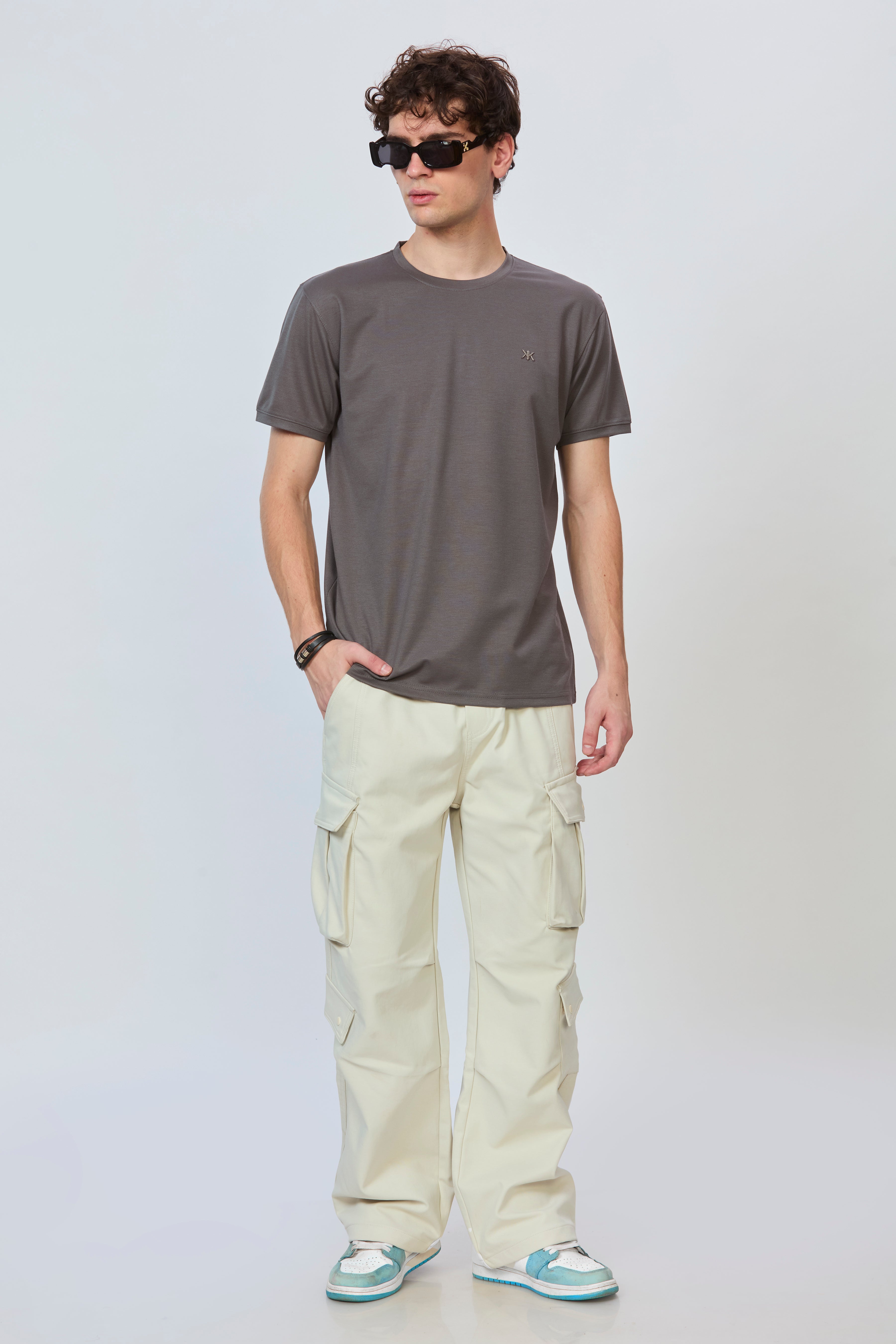 Ash Grey Essential T-Shirt