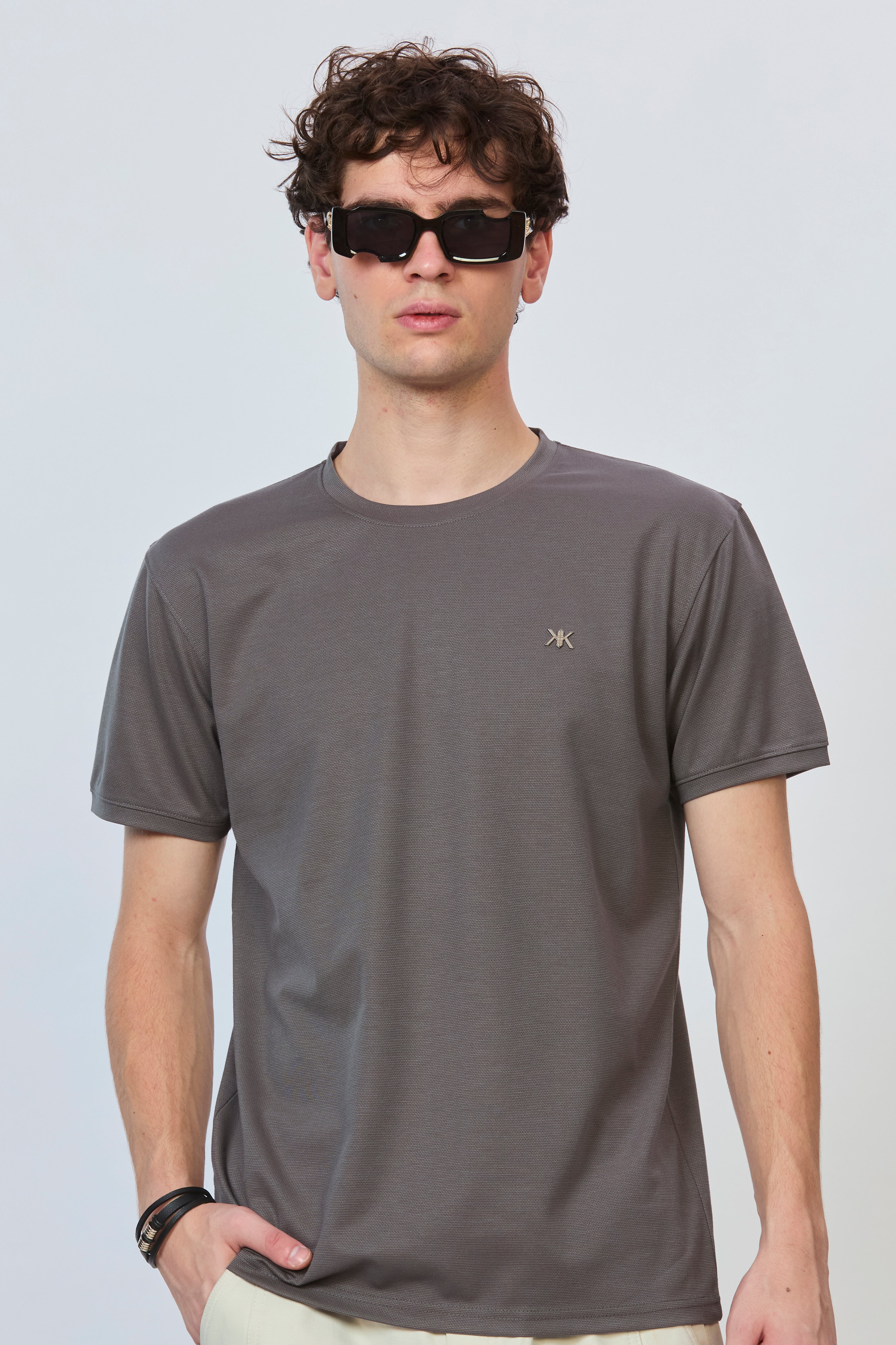 Ash Grey Essential T-Shirt
