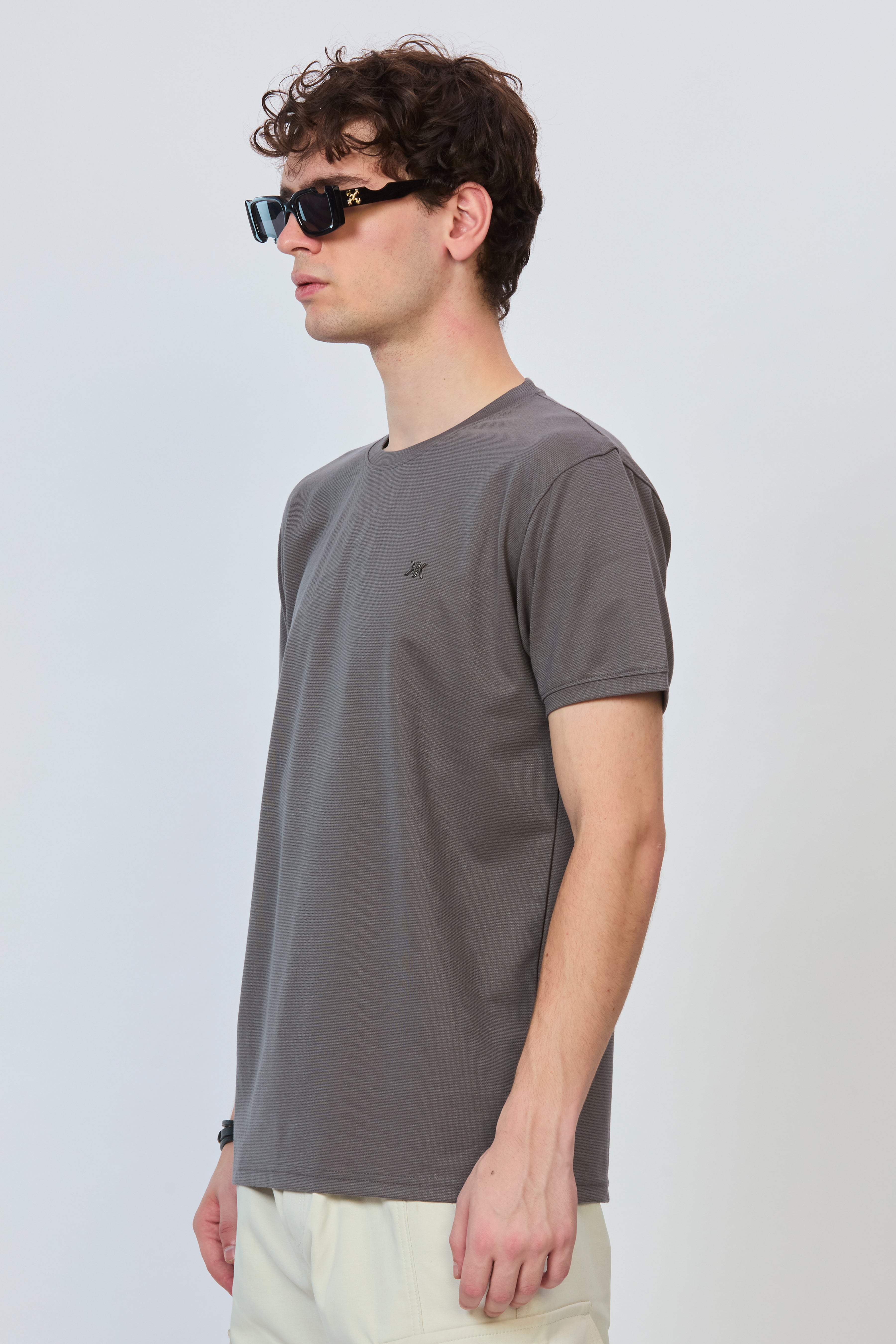 Ash Grey Essential T-Shirt