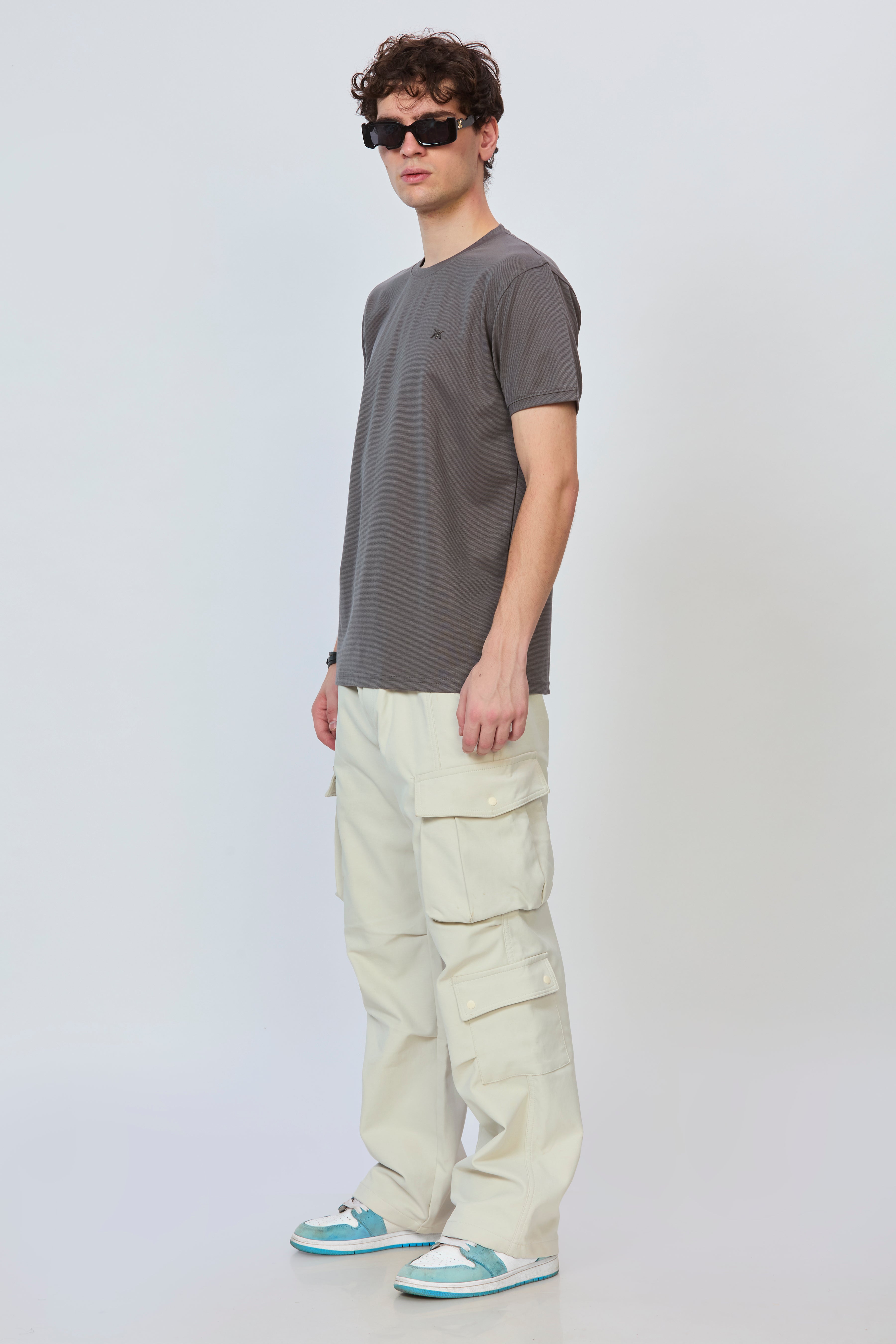 Ash Grey Essential T-Shirt