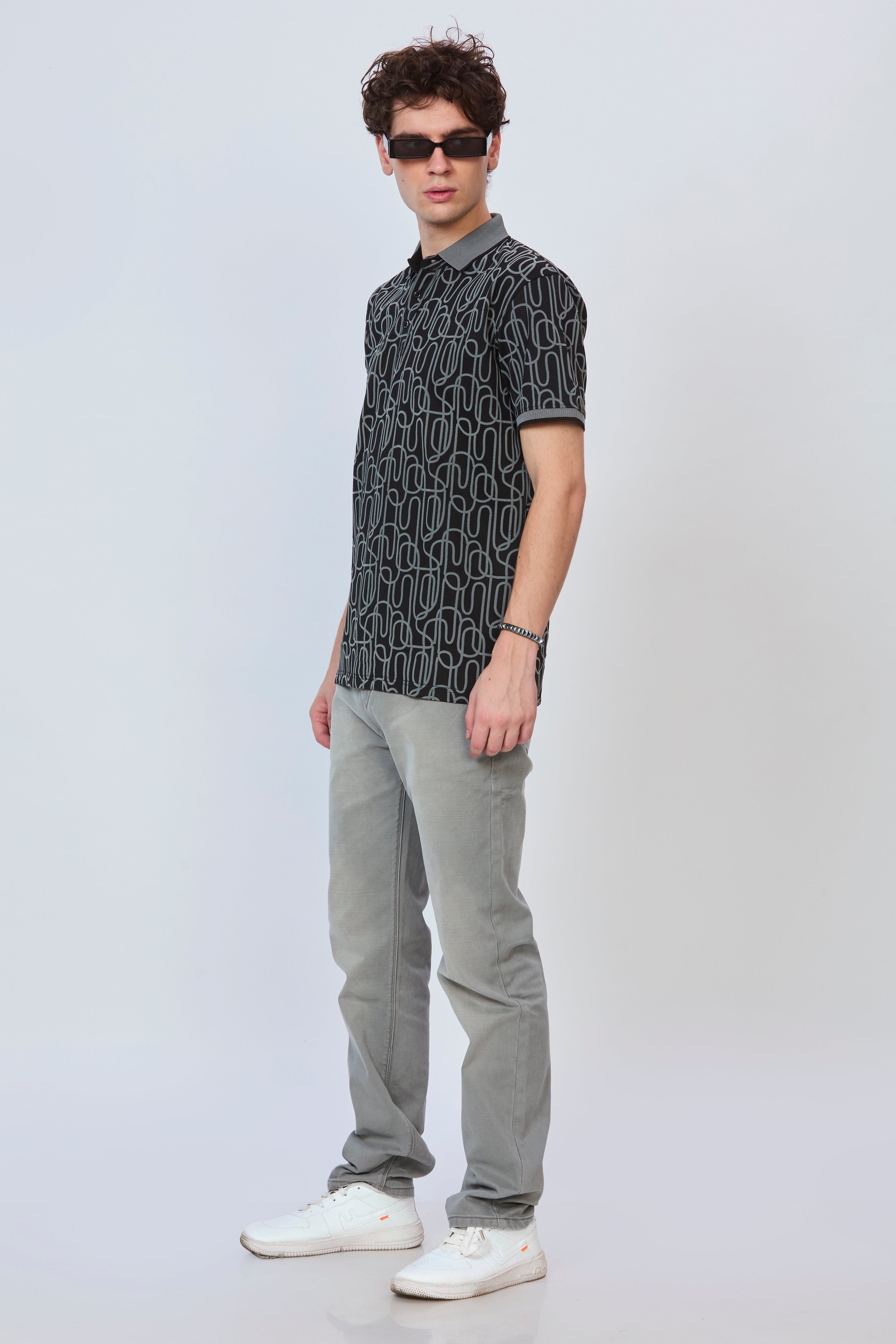 Echo Wave All-Over Polo