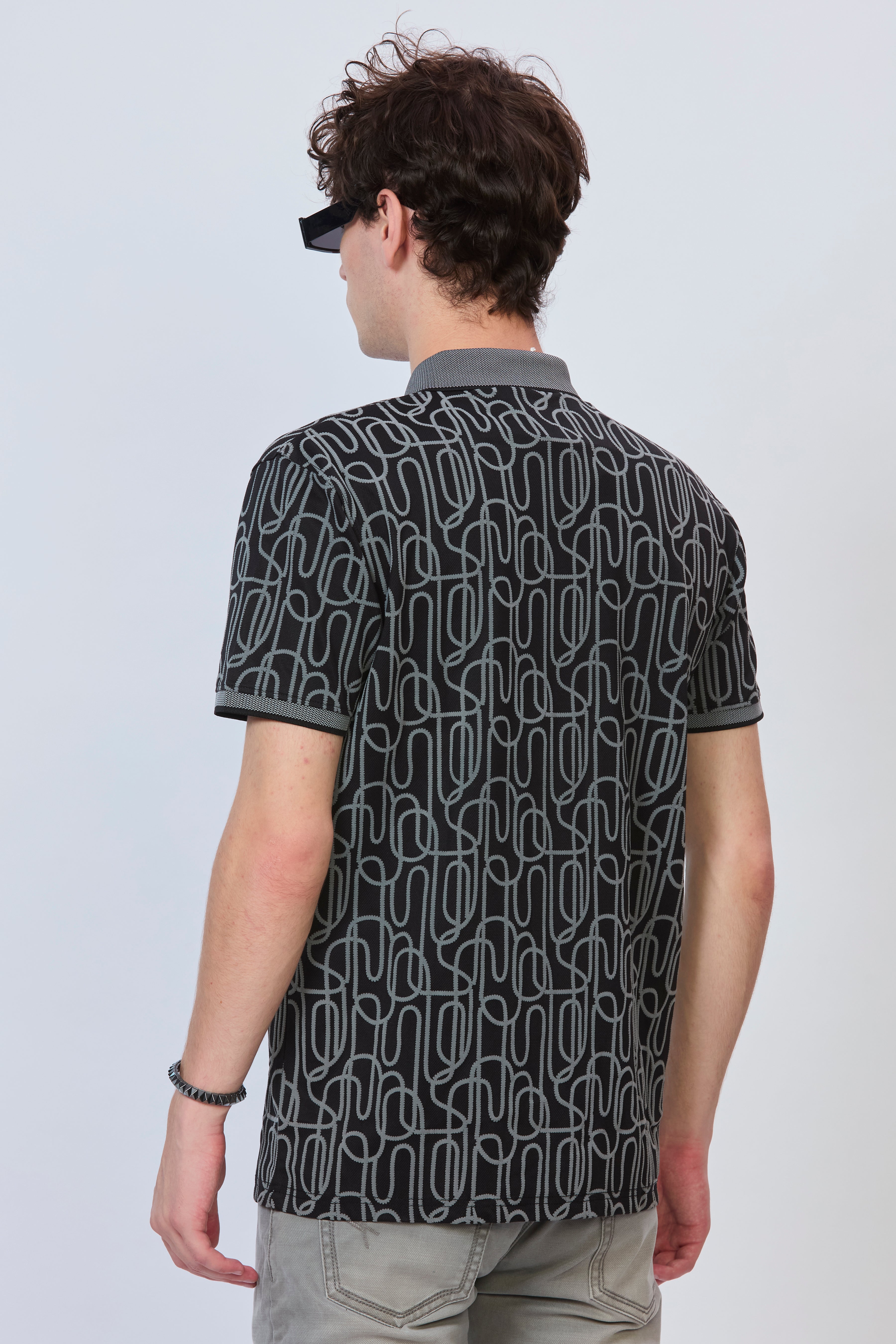 Echo Wave All-Over Polo