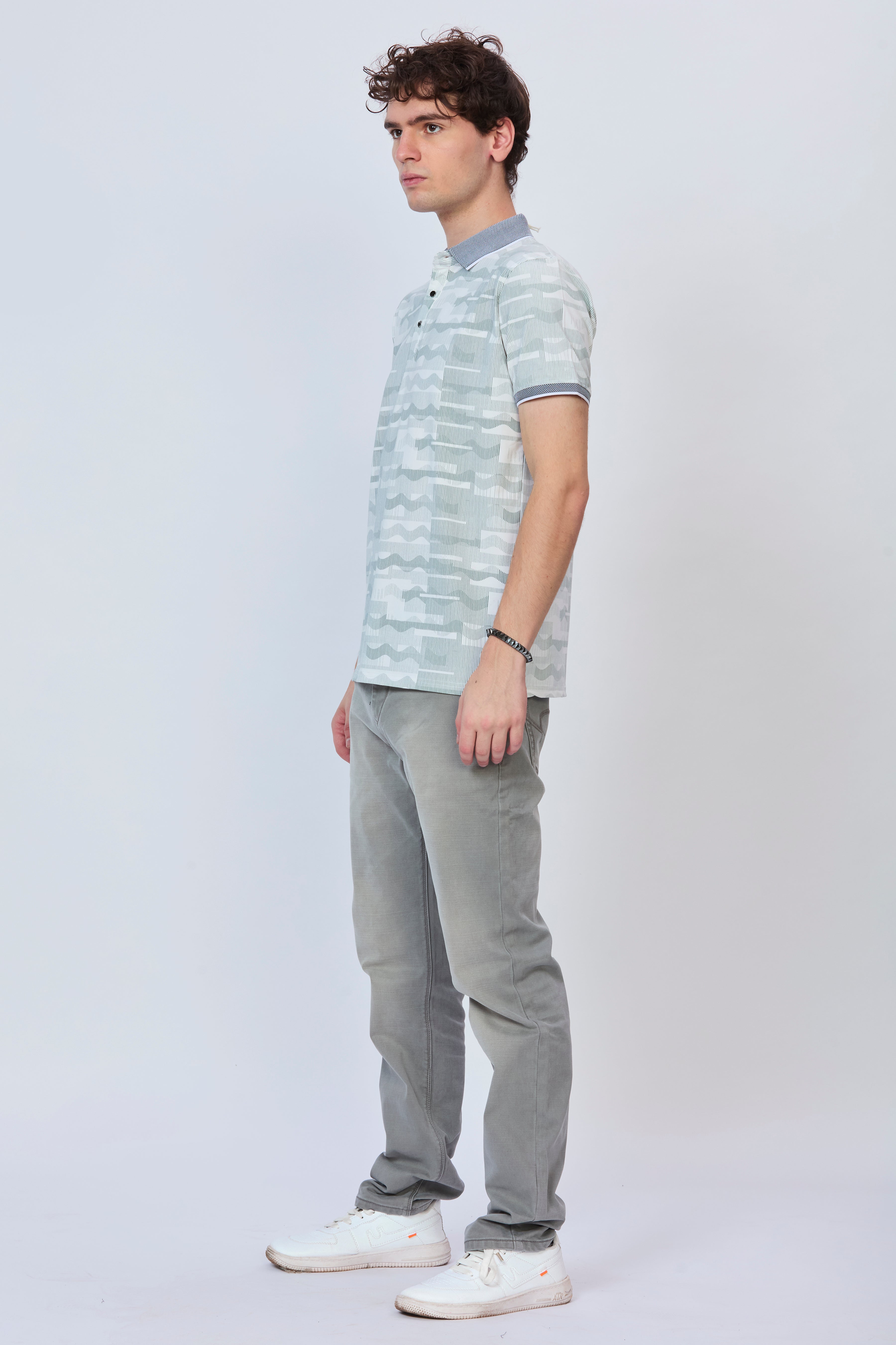 Rhythm Print All-Over Polo