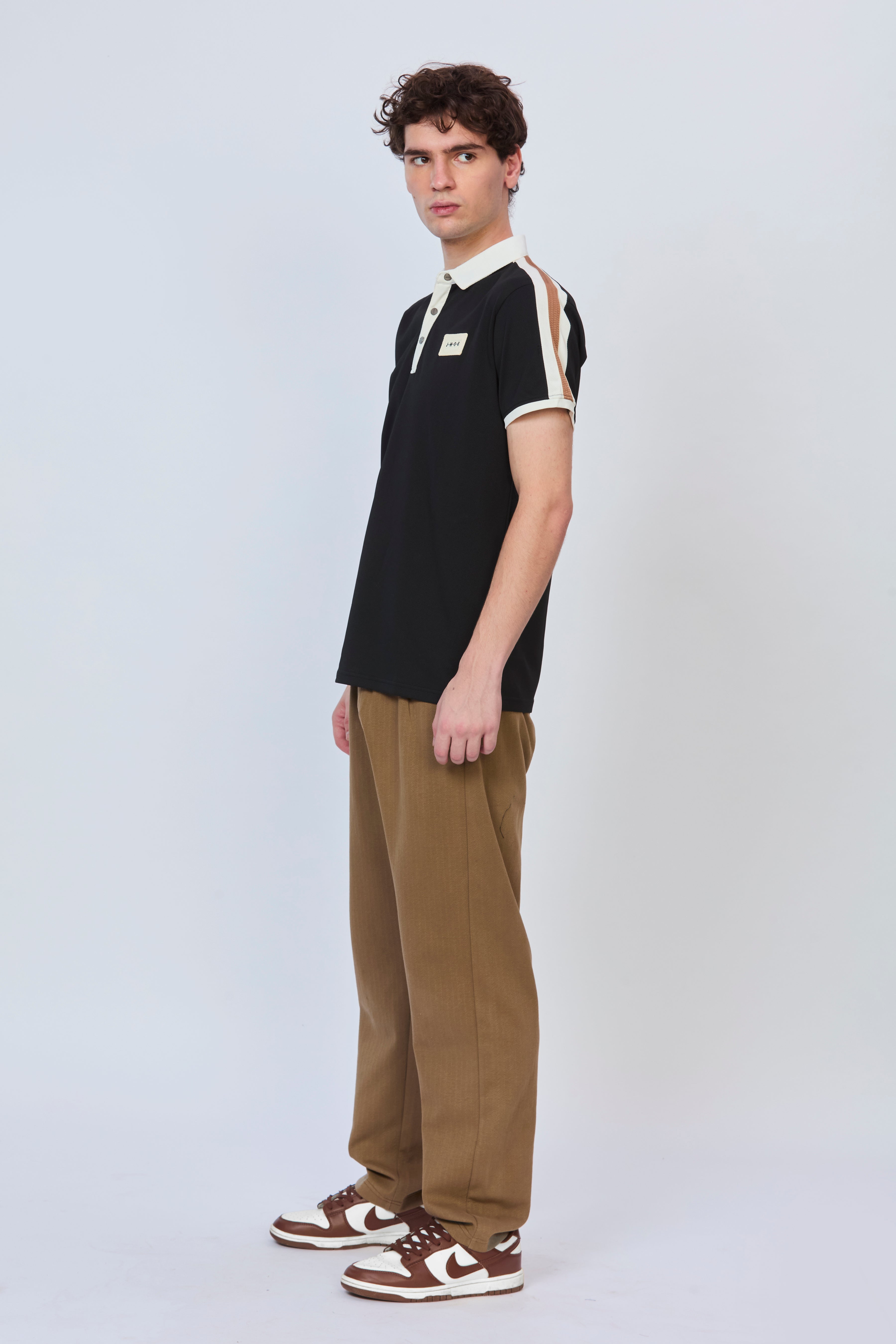 Signature Black Fashion Polo
