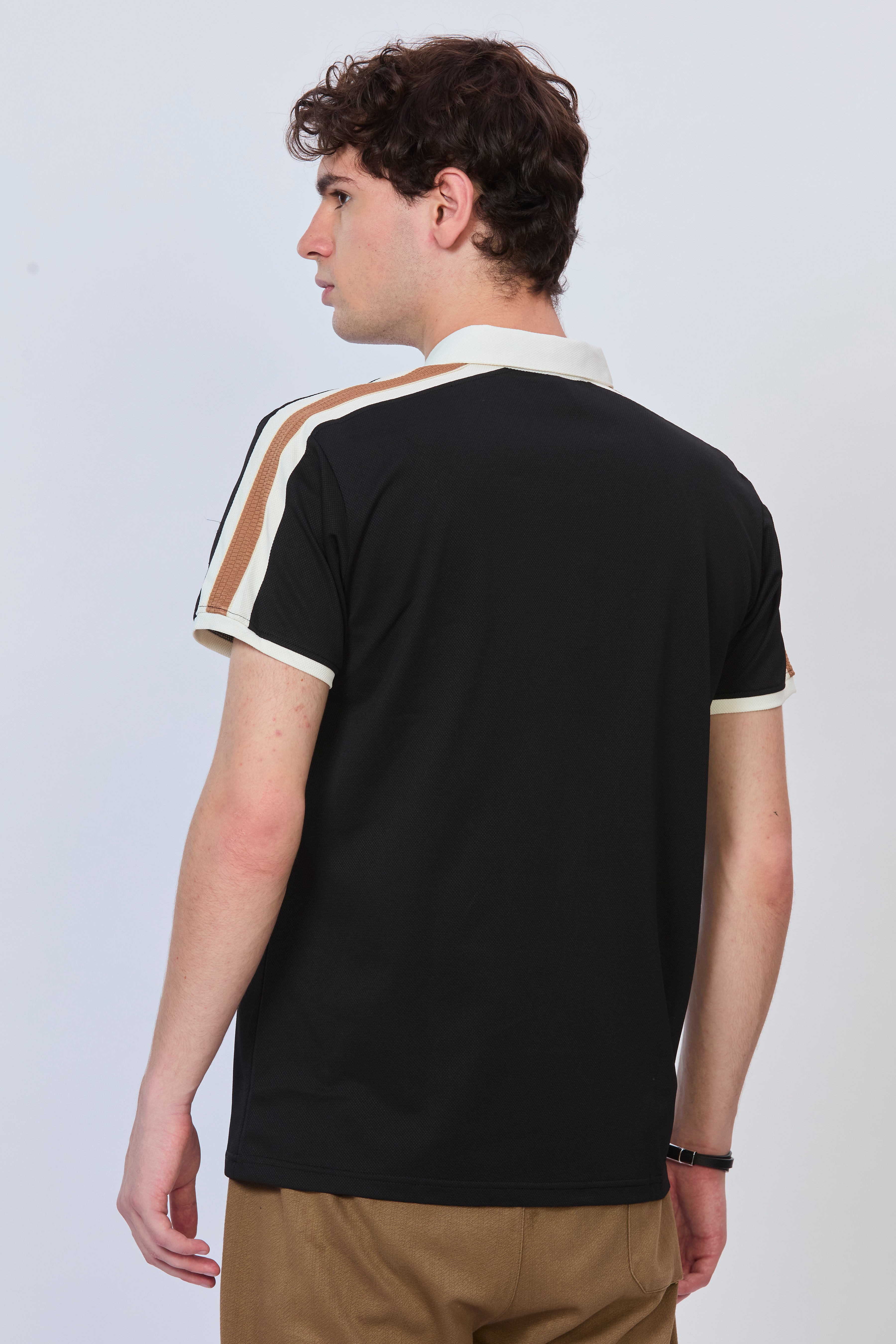 Signature Black Fashion Polo