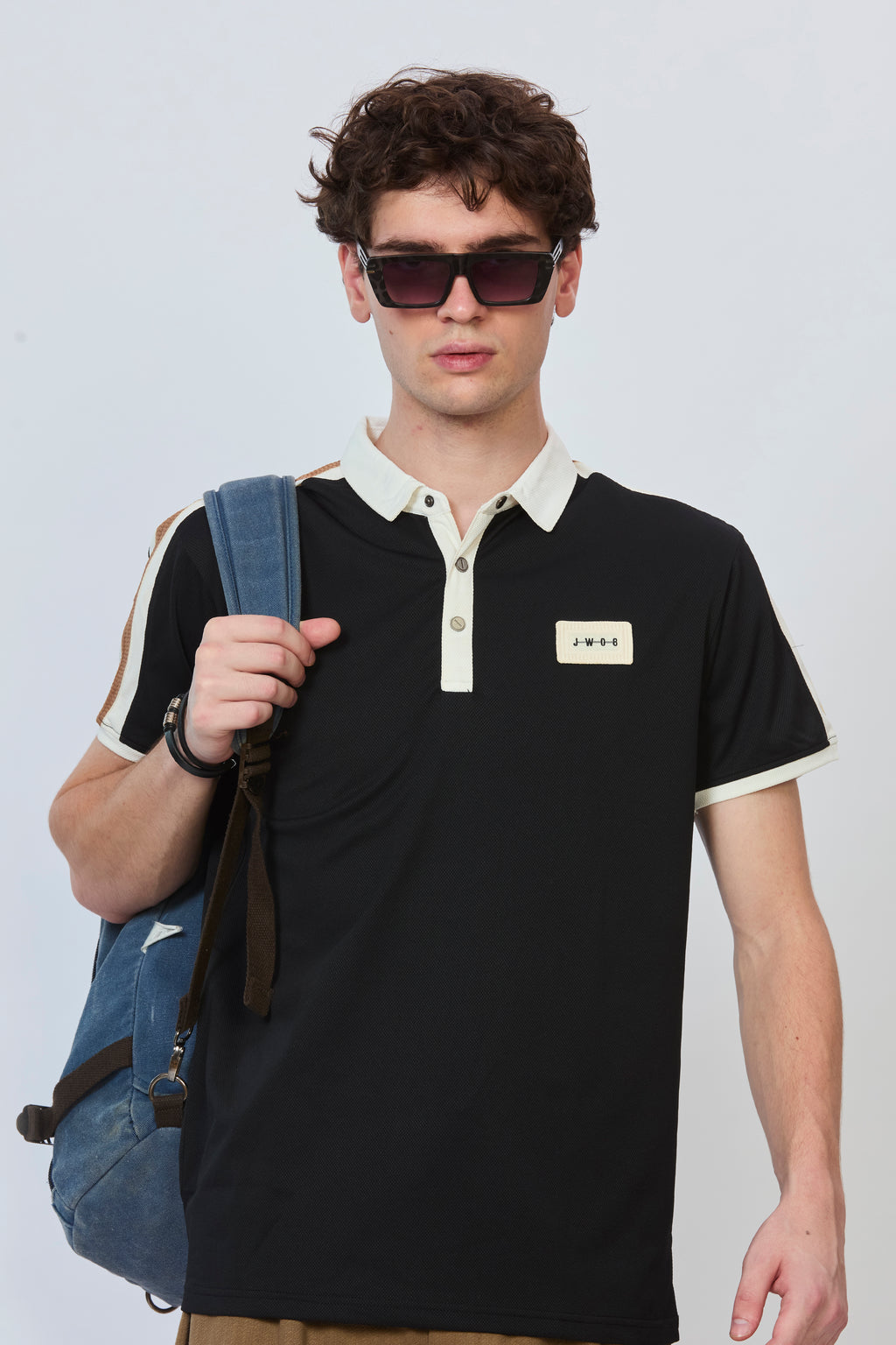 Signature Black Fashion Polo