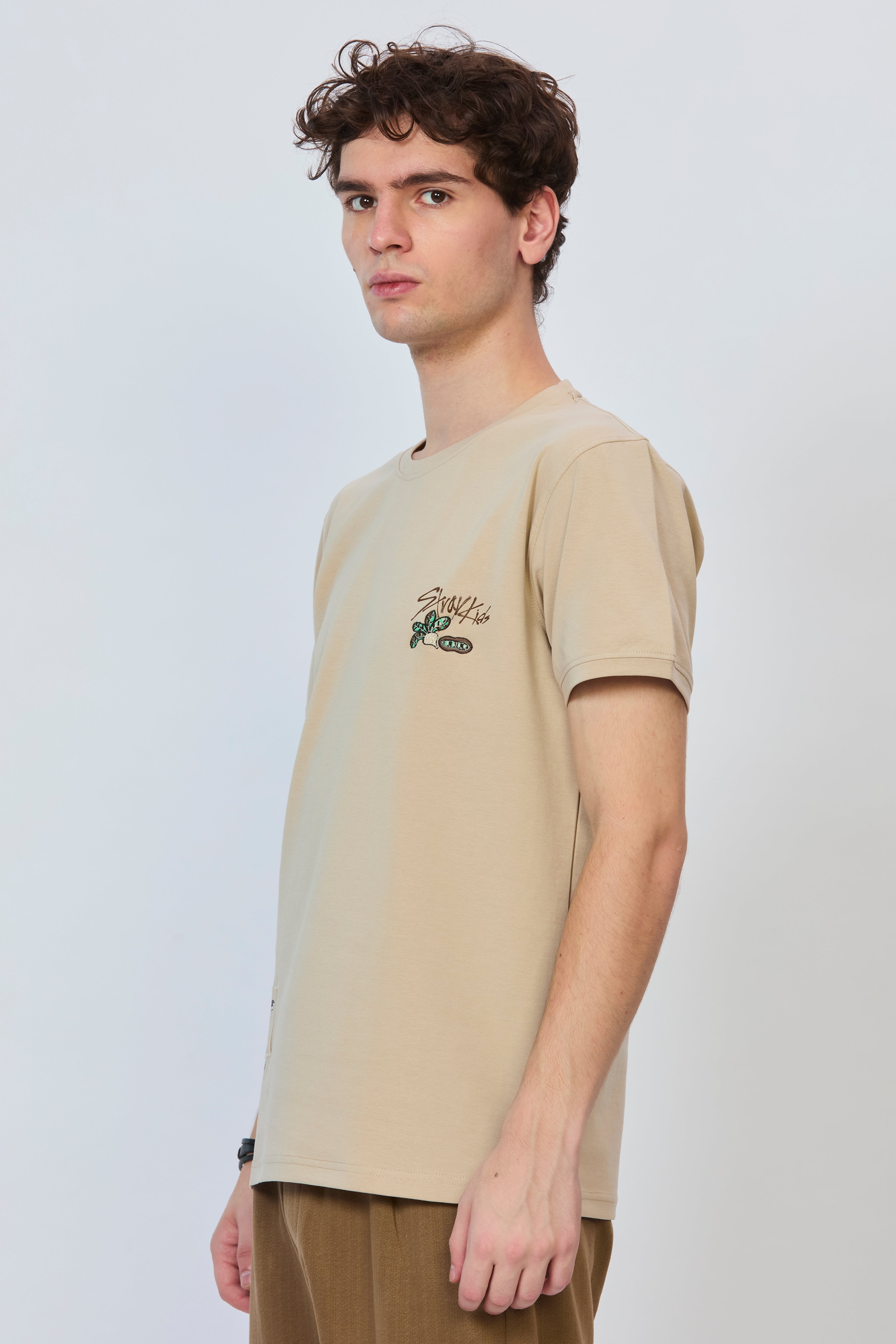 Eclipse Cream Statement Back Tee