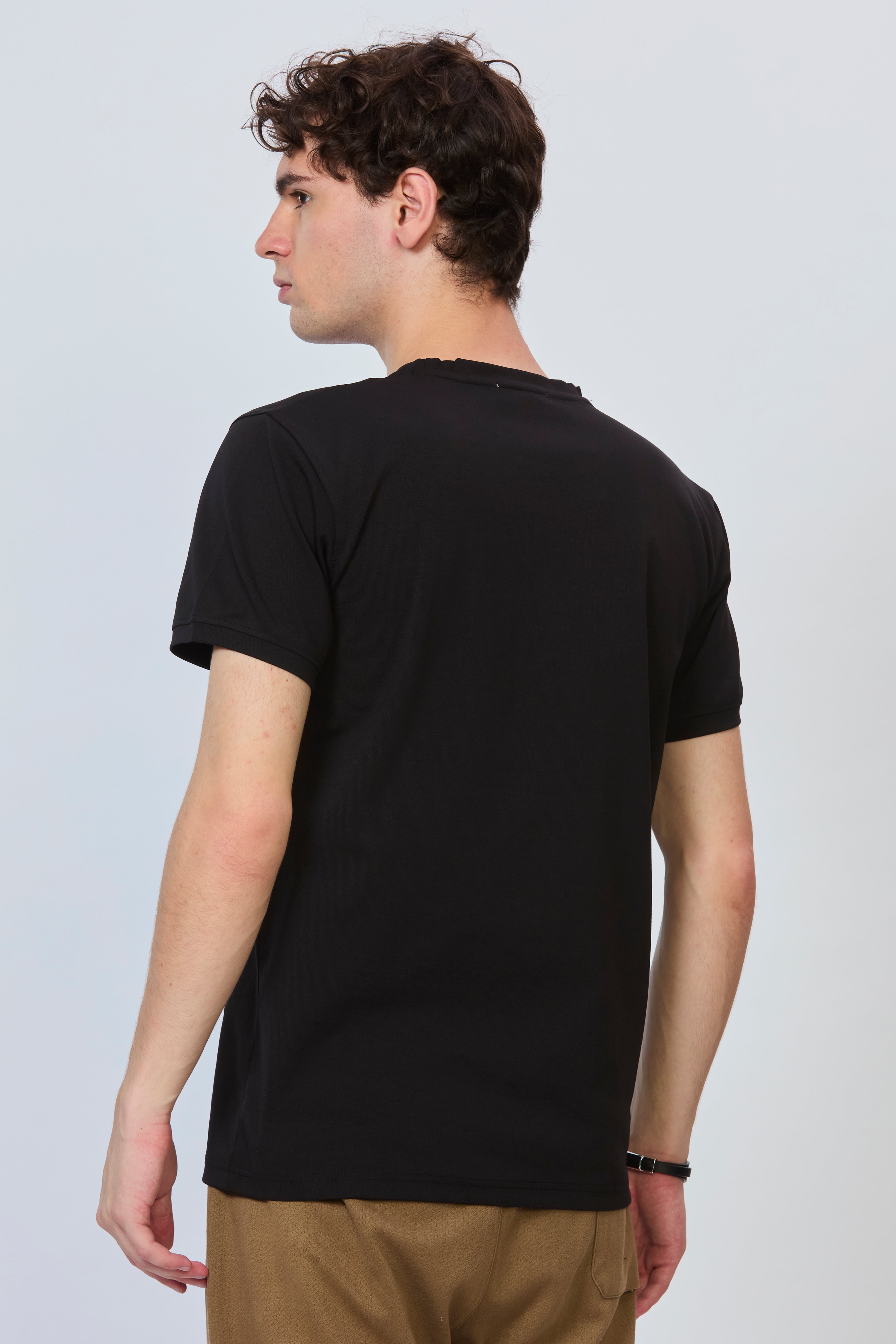 Shadow Stitch Print Tee