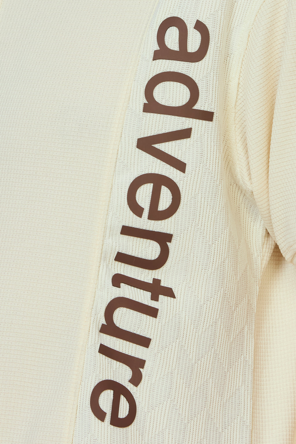 Cream Edge Cut & Sew Polo