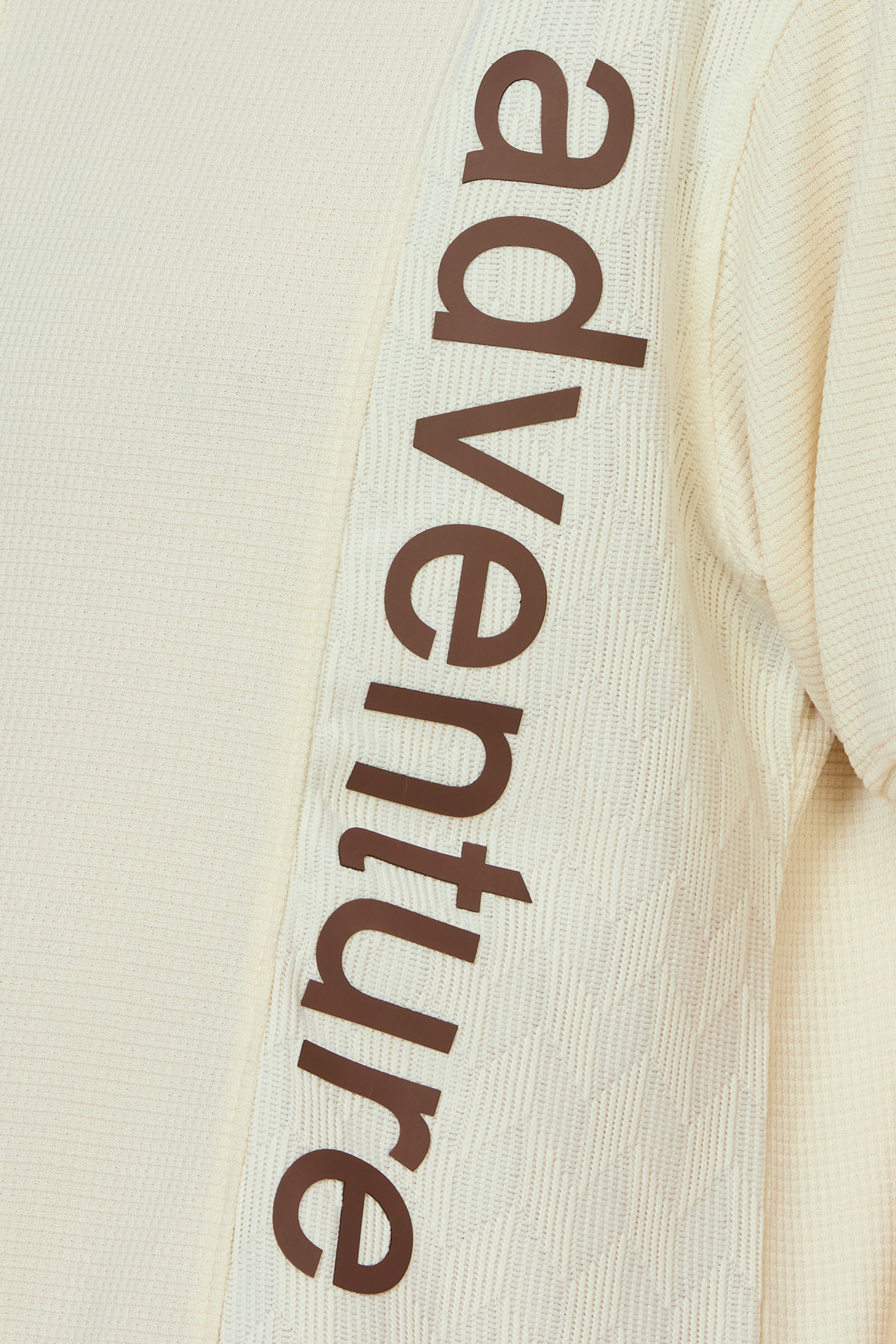 Cream Edge Cut & Sew Polo