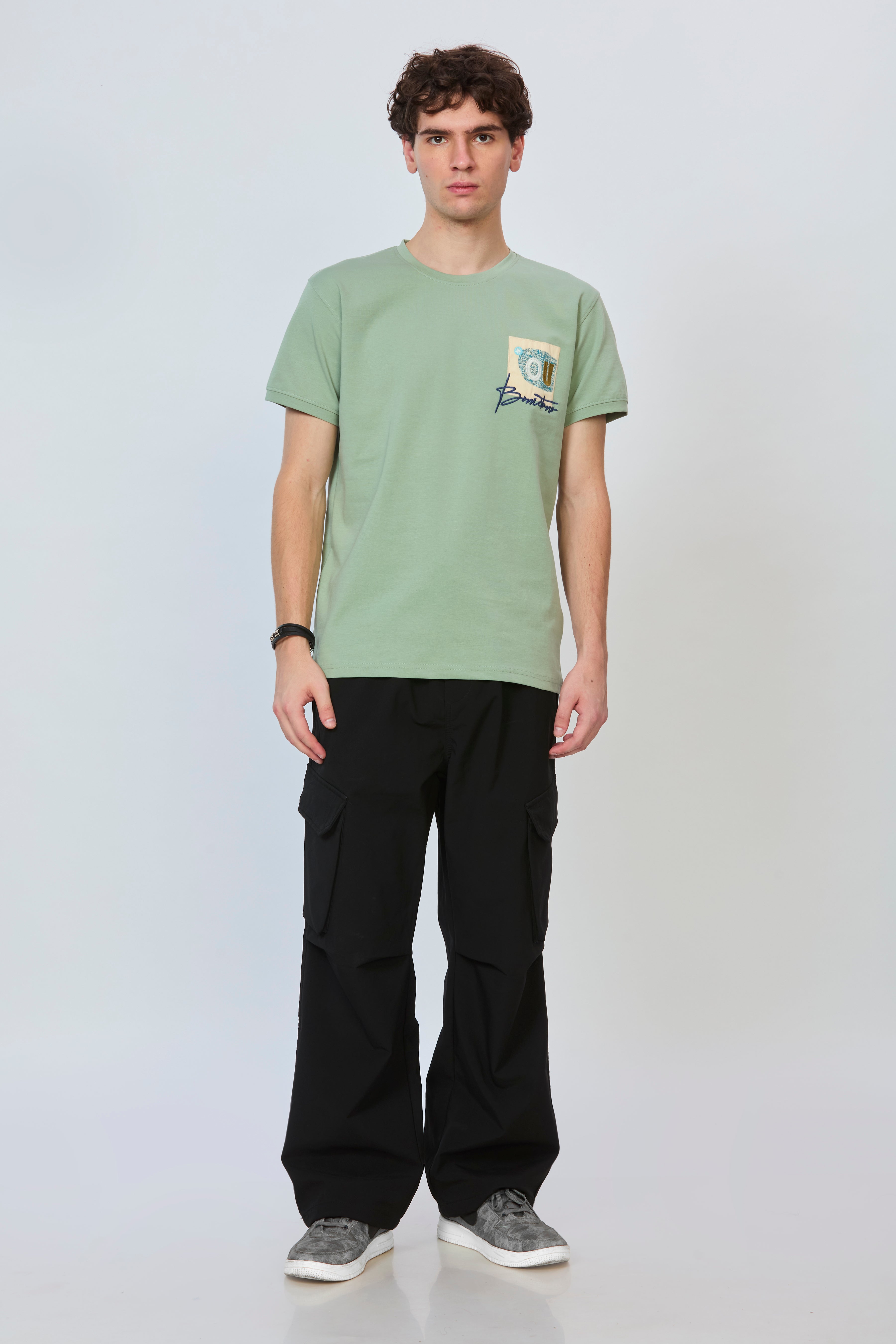 Mintline Patchwork Graphic Tee