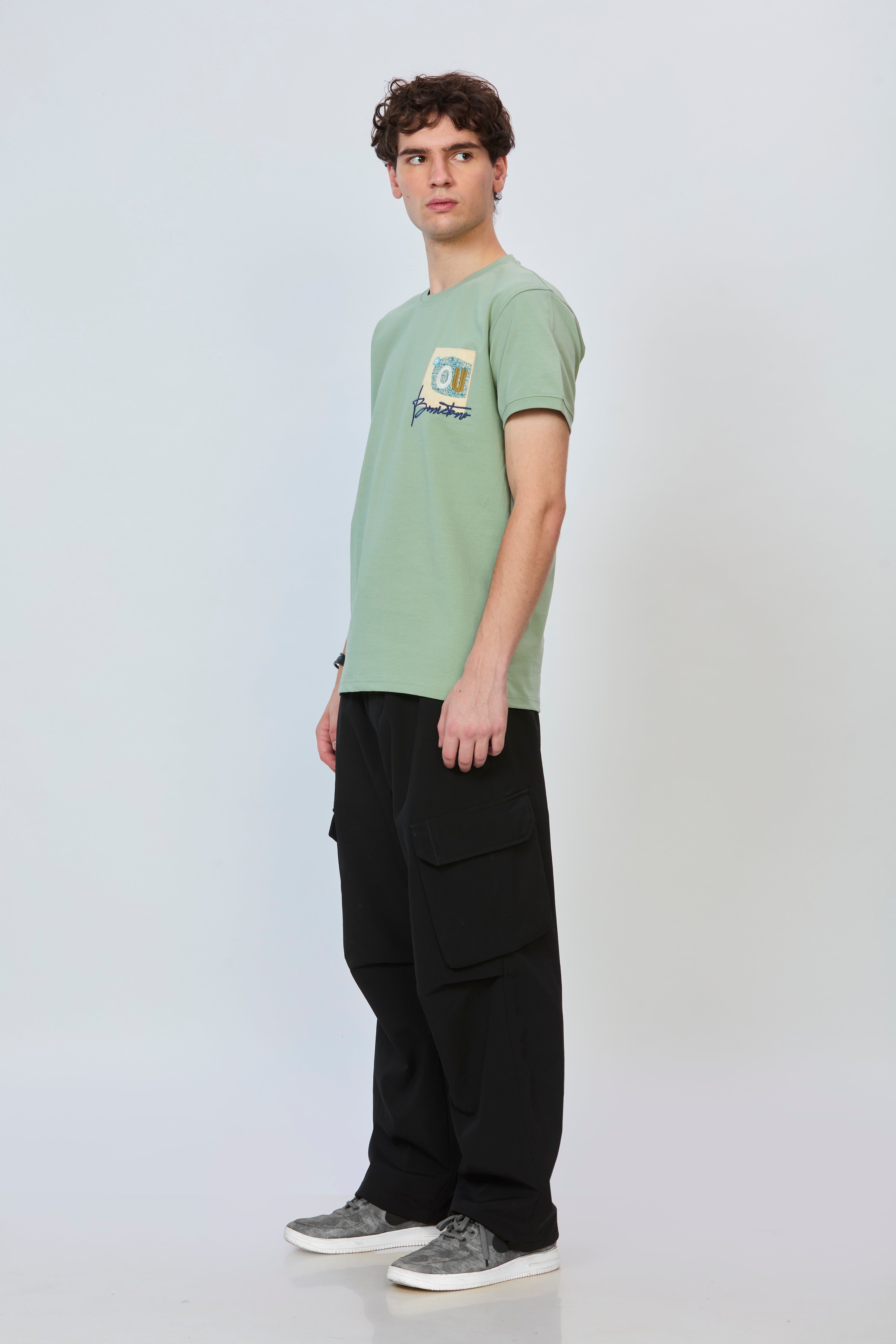 Mintline Patchwork Graphic Tee