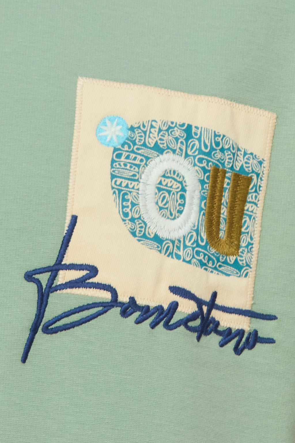 Mintline Patchwork Graphic Tee