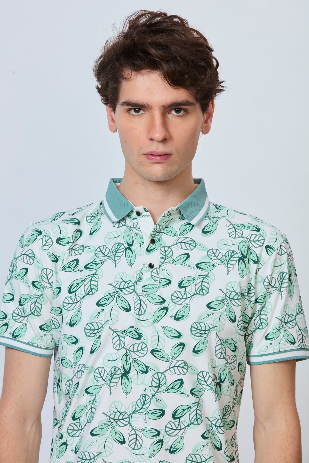 Core Print Casual Polo