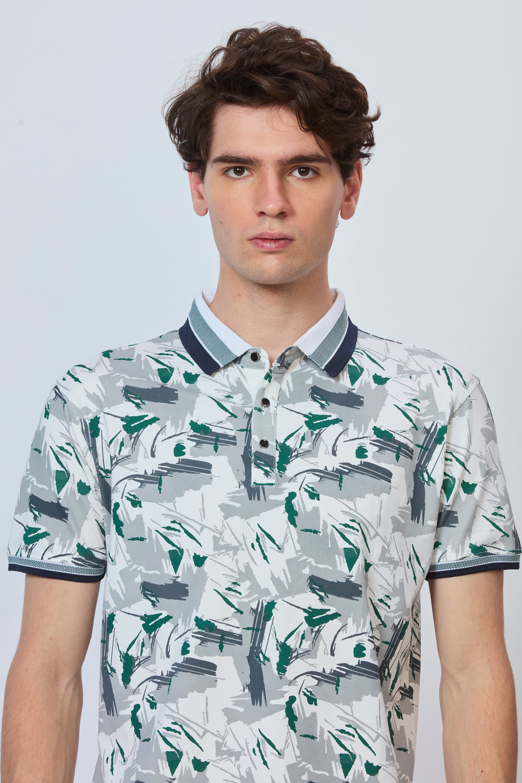 Urban Flow All-Over Print Polo