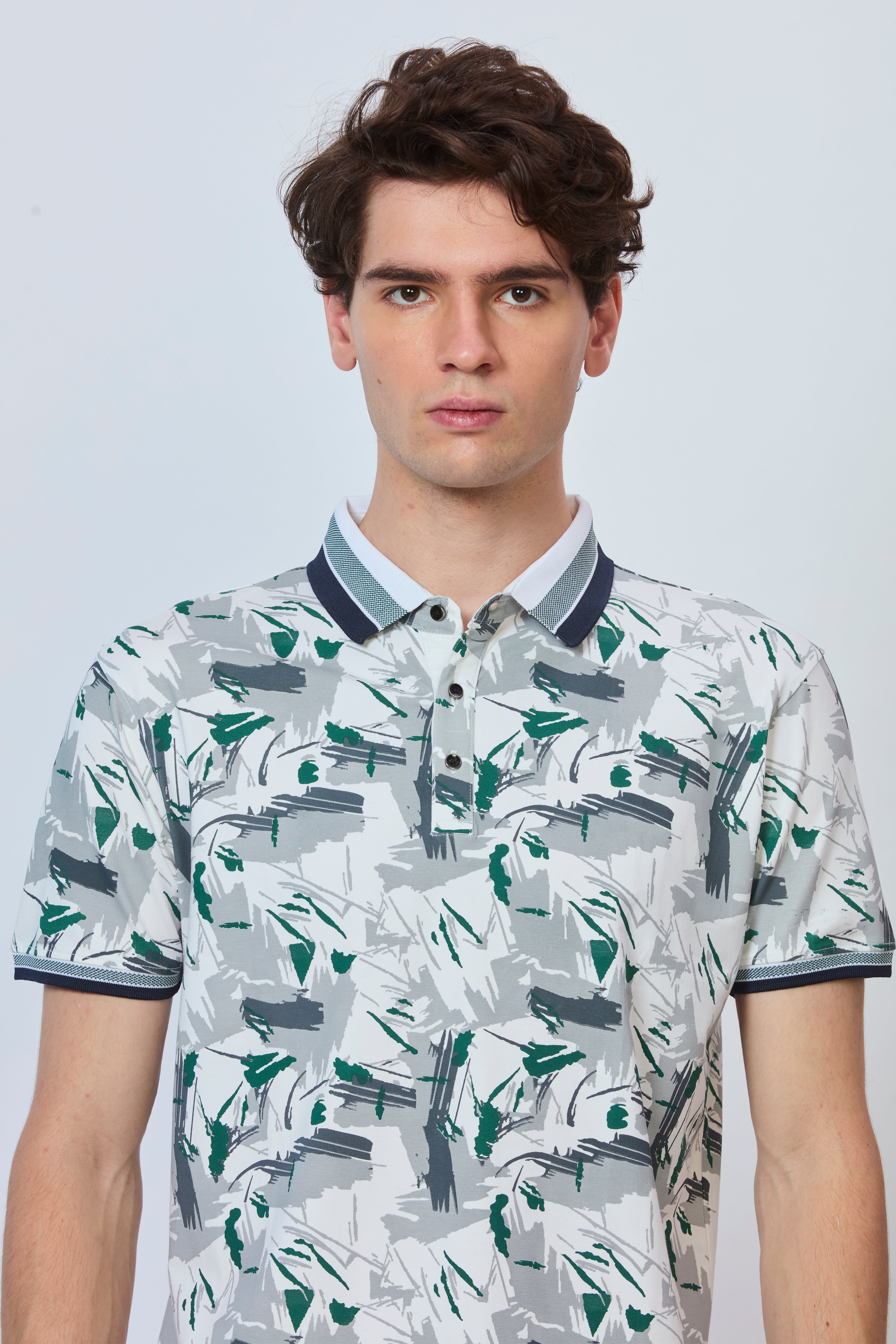 Urban Flow All-Over Print Polo