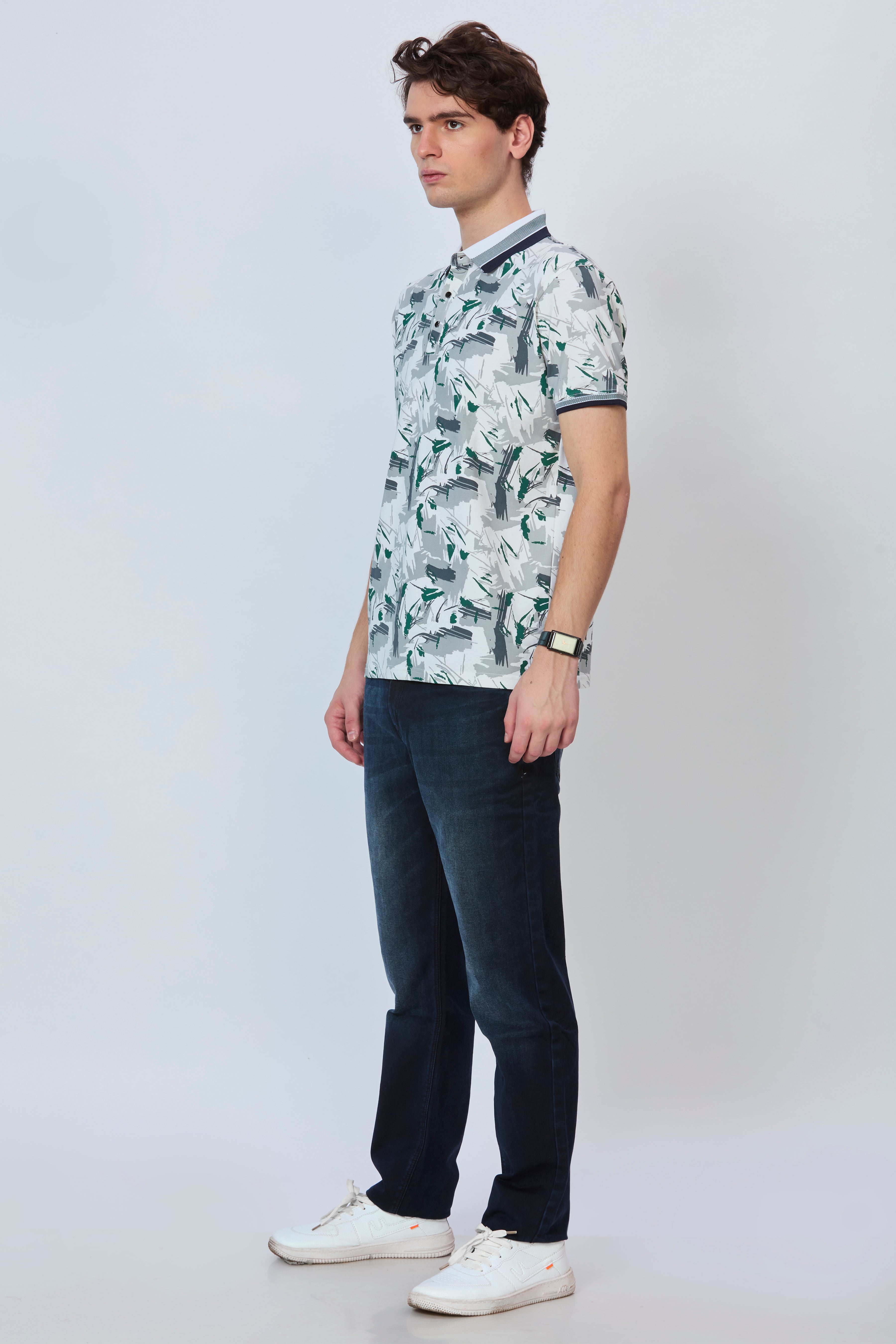Urban Flow All-Over Print Polo