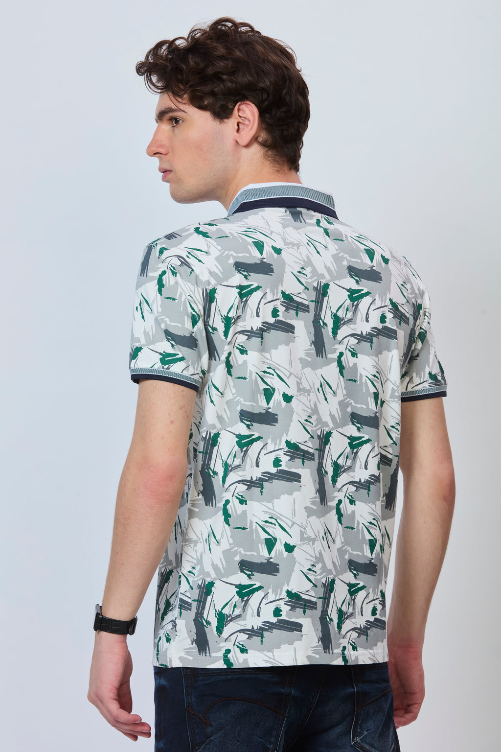 Urban Flow All-Over Print Polo