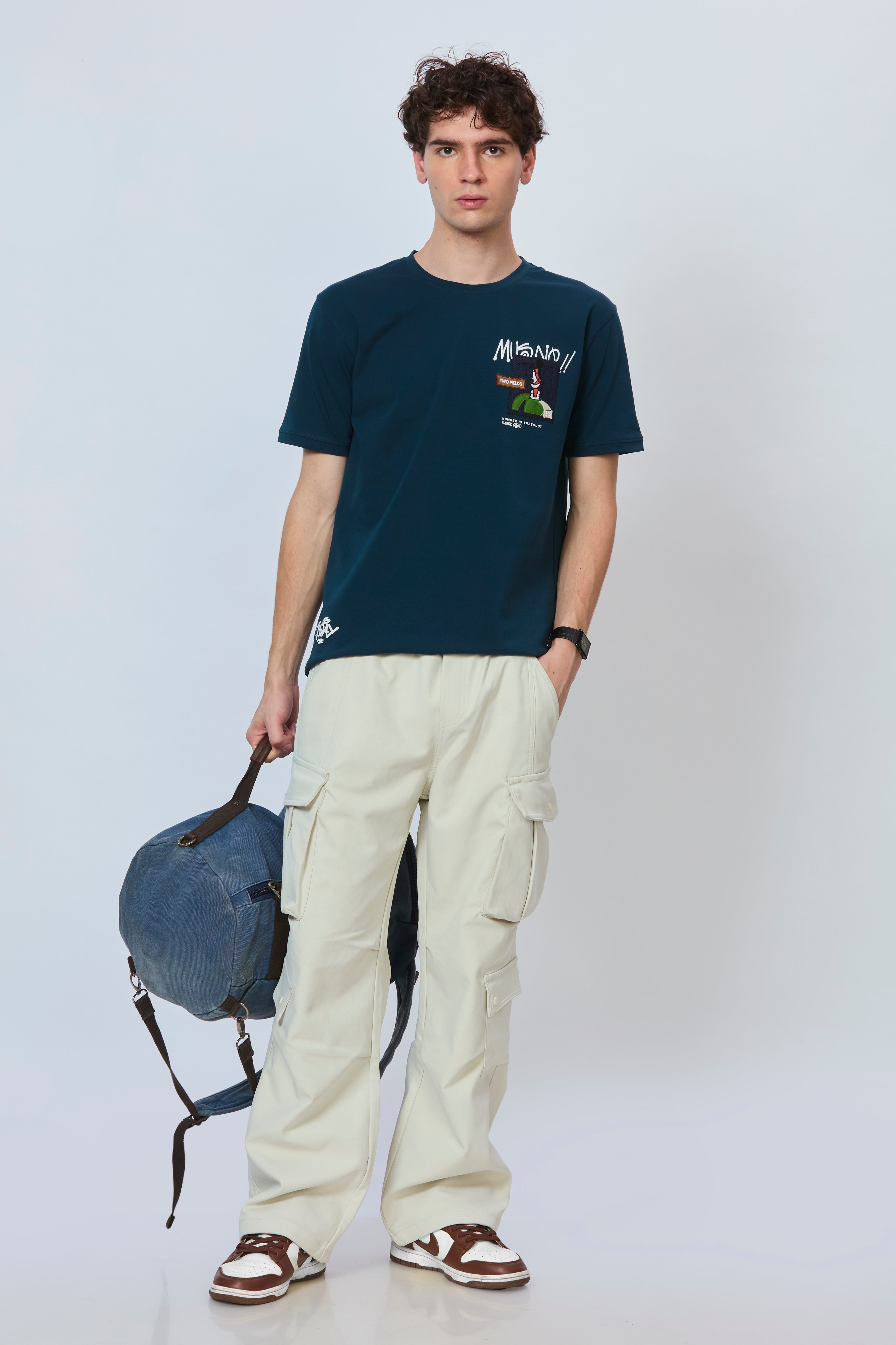 Tea Blue Crest Tee