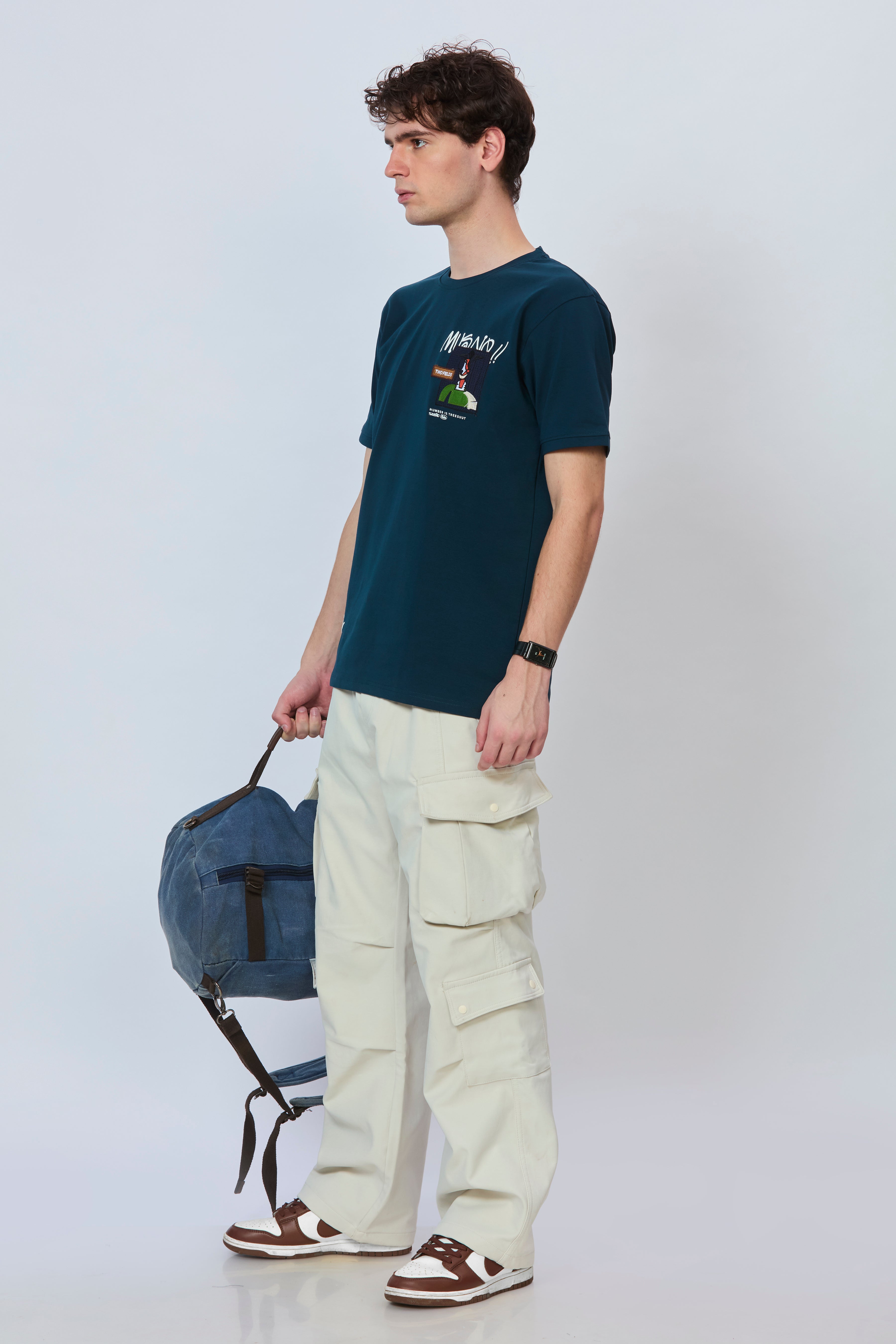 Tea Blue Crest Tee