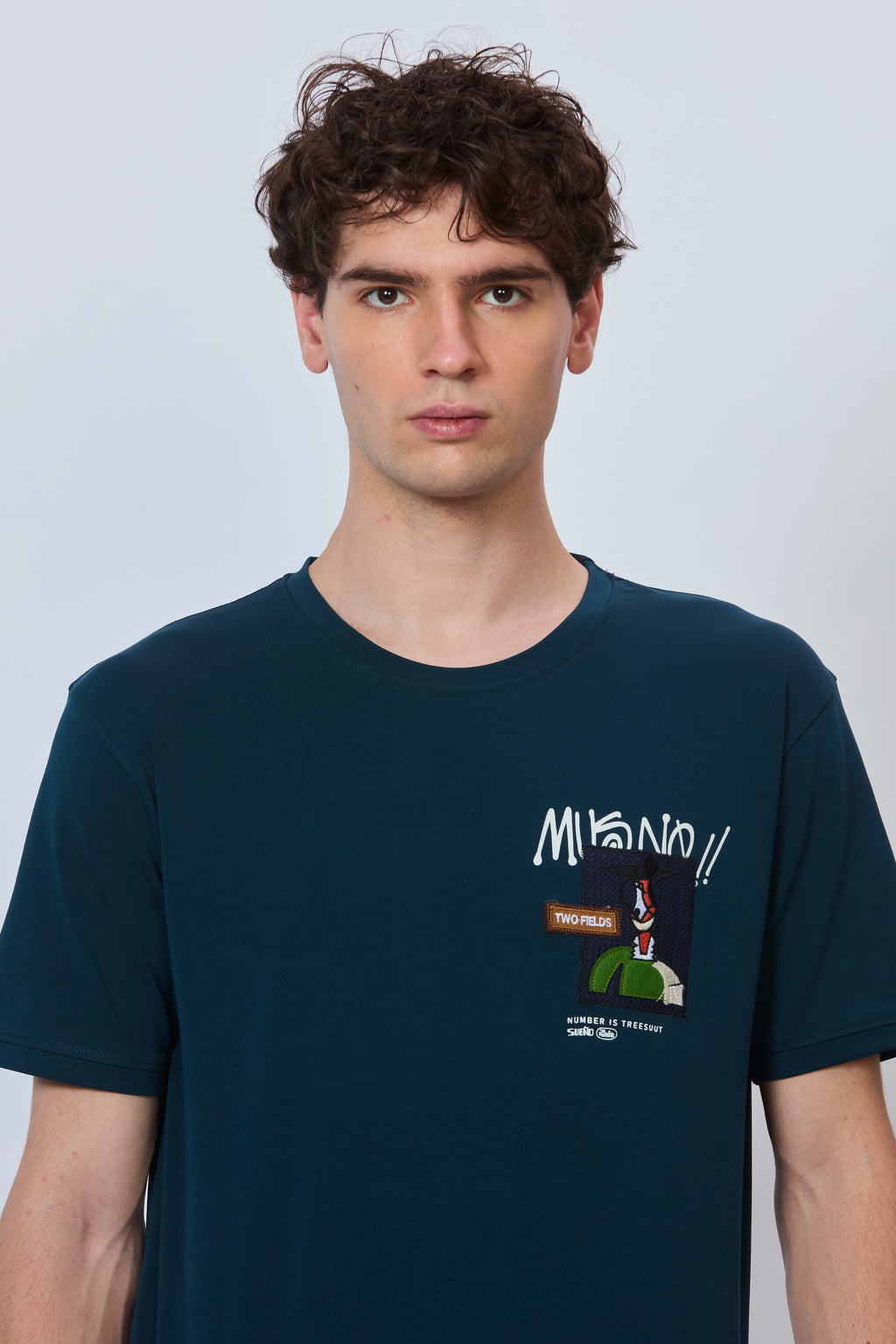 Tea Blue Crest Tee