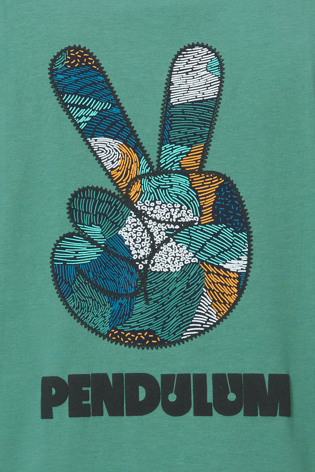 Streetwear Green T-Shirt with Bold Back Print