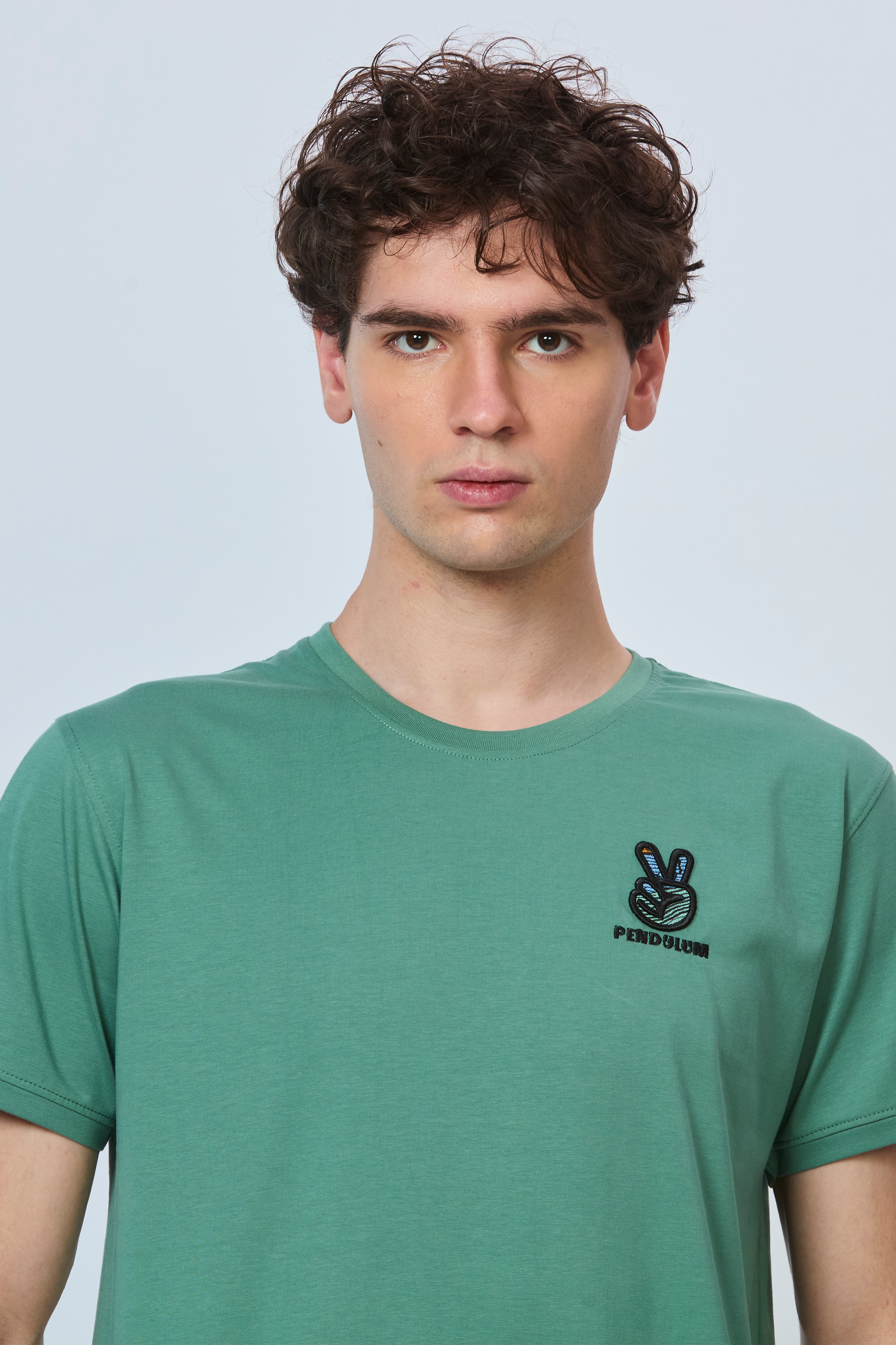Streetwear Green T-Shirt with Bold Back Print