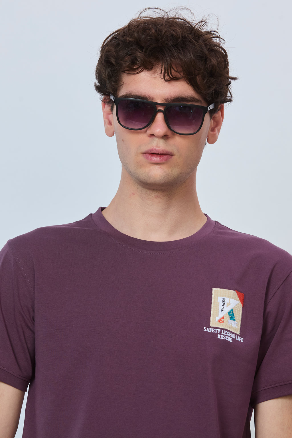 Wine Streetwear Tee – Bold Back Print