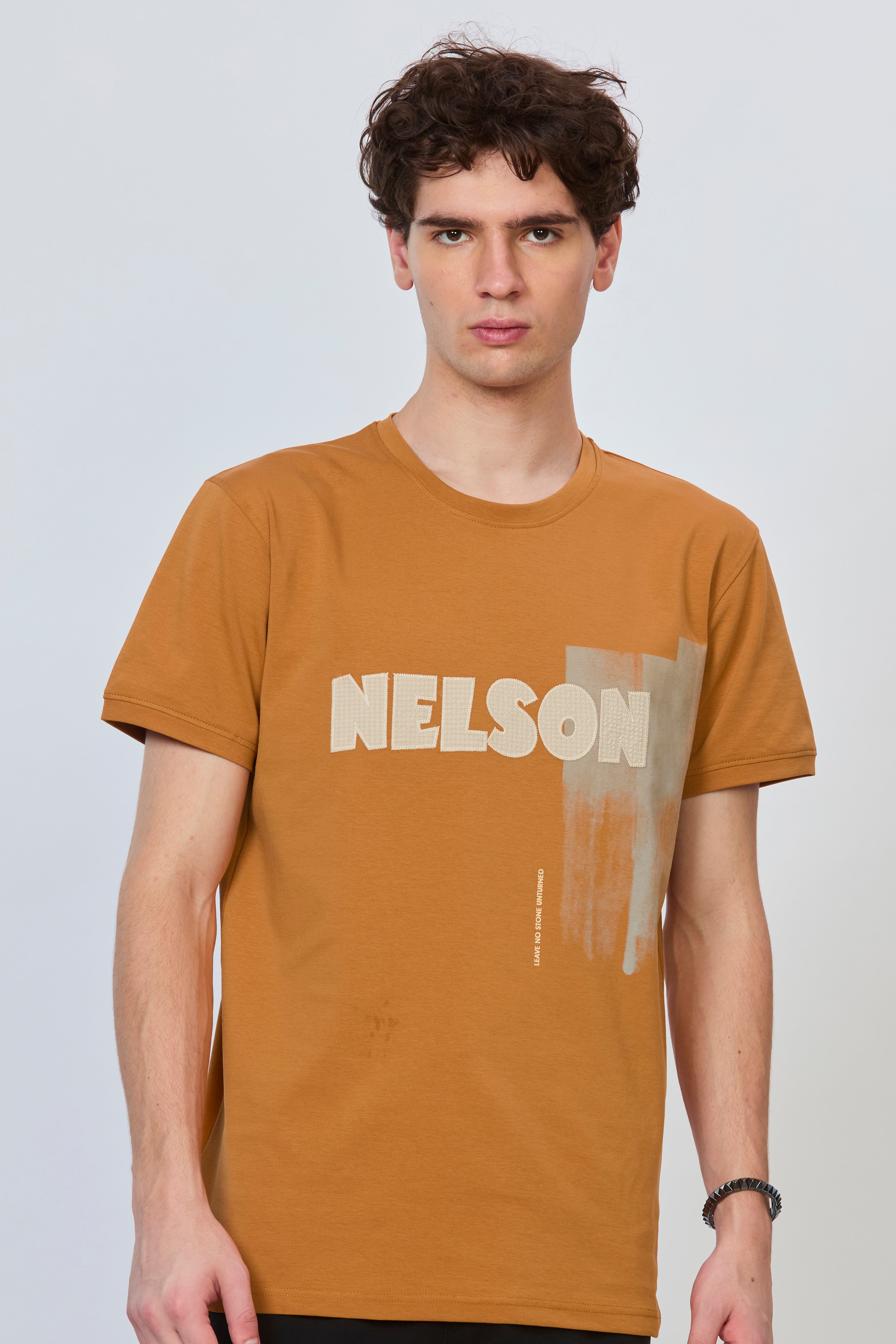 CopperThread Patch & Print Tee