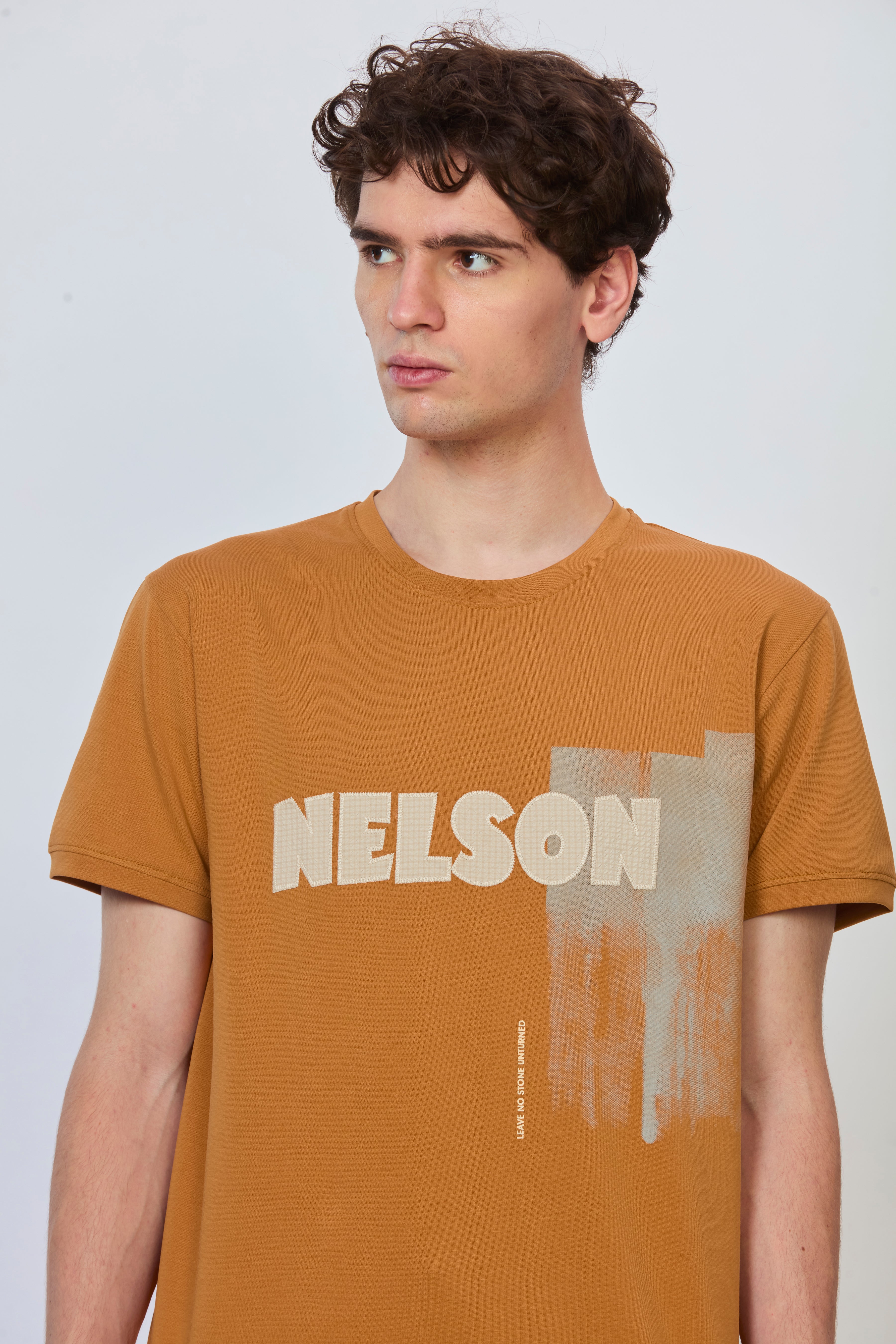 CopperThread Patch & Print Tee