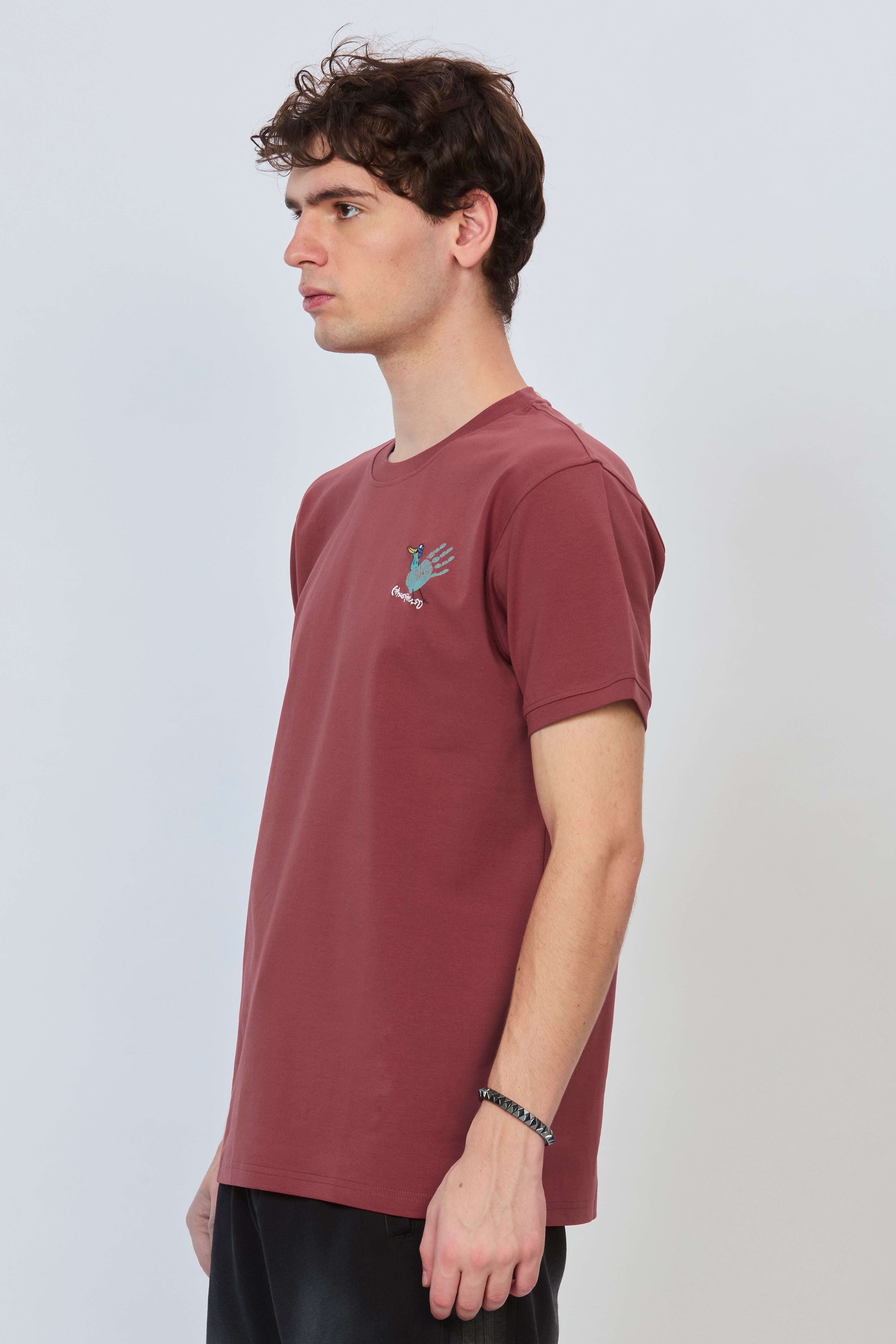 Signature Maroon Back Graphic T-Shirt