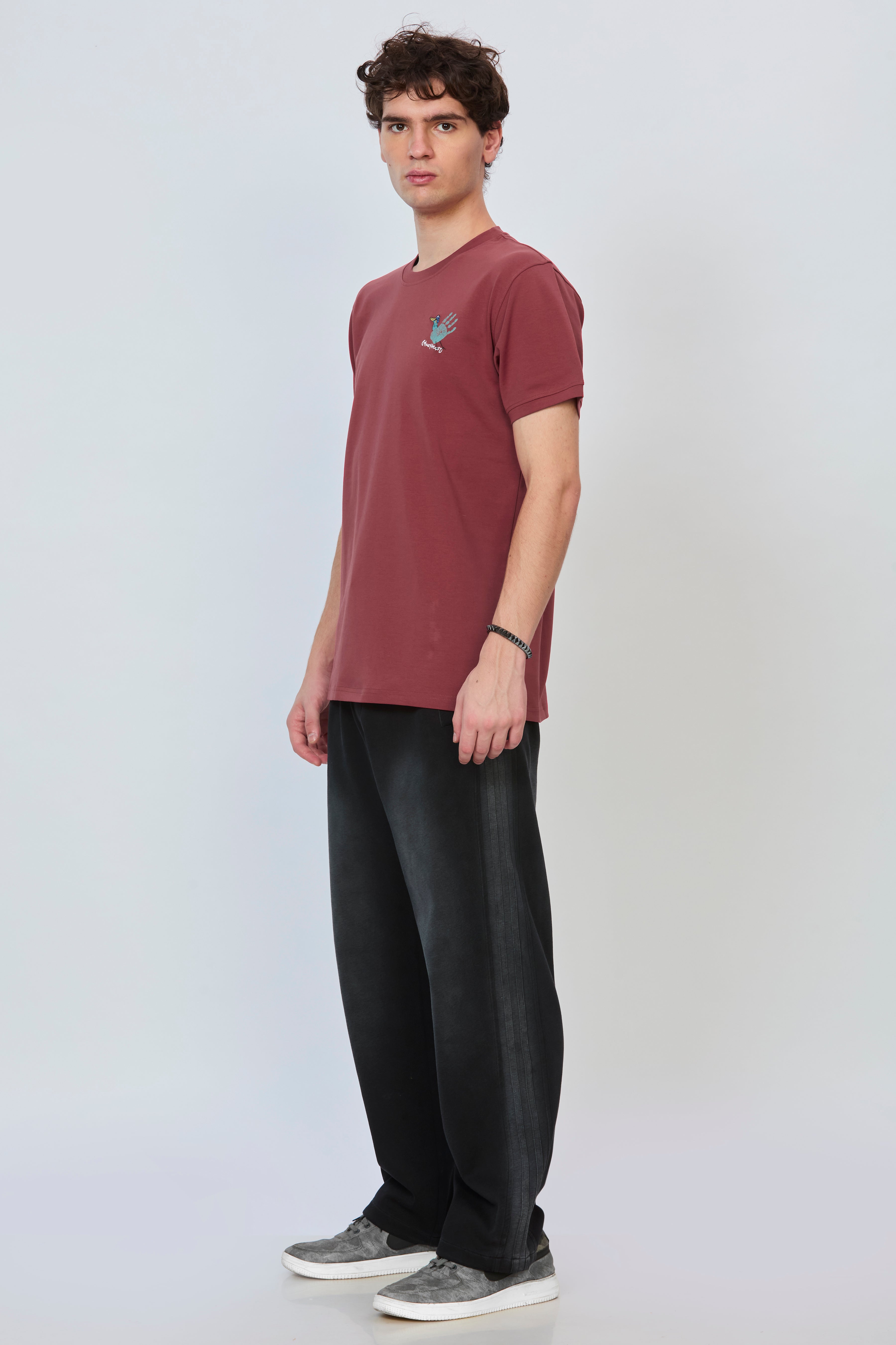 Signature Maroon Back Graphic T-Shirt