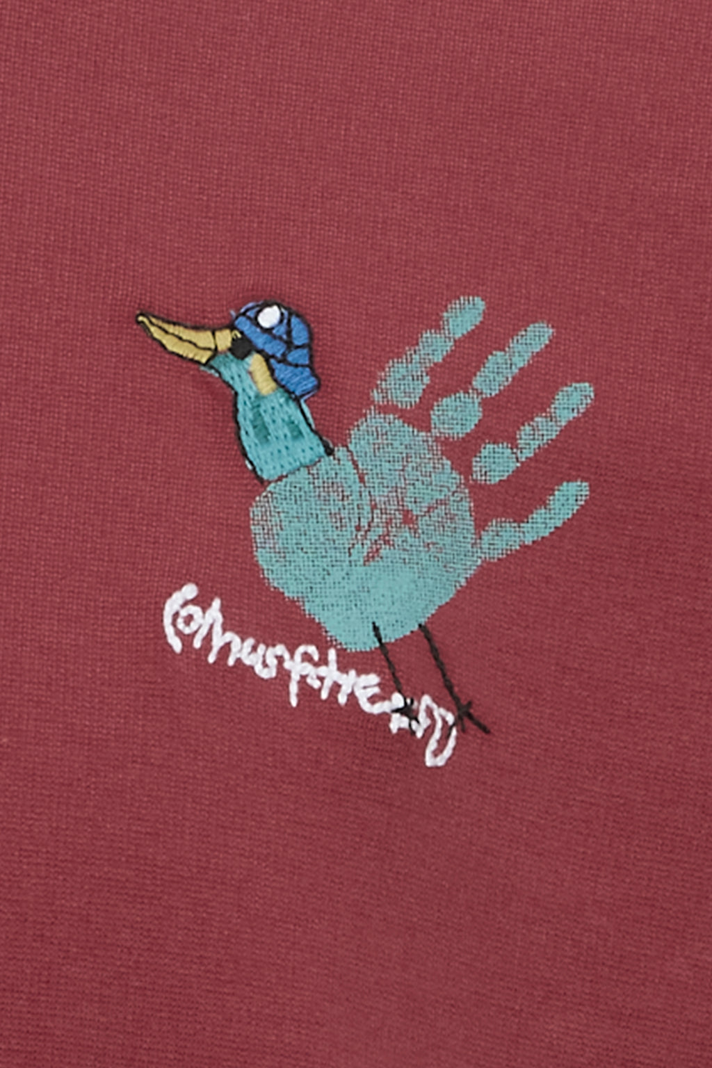 Signature Maroon Back Graphic T-Shirt