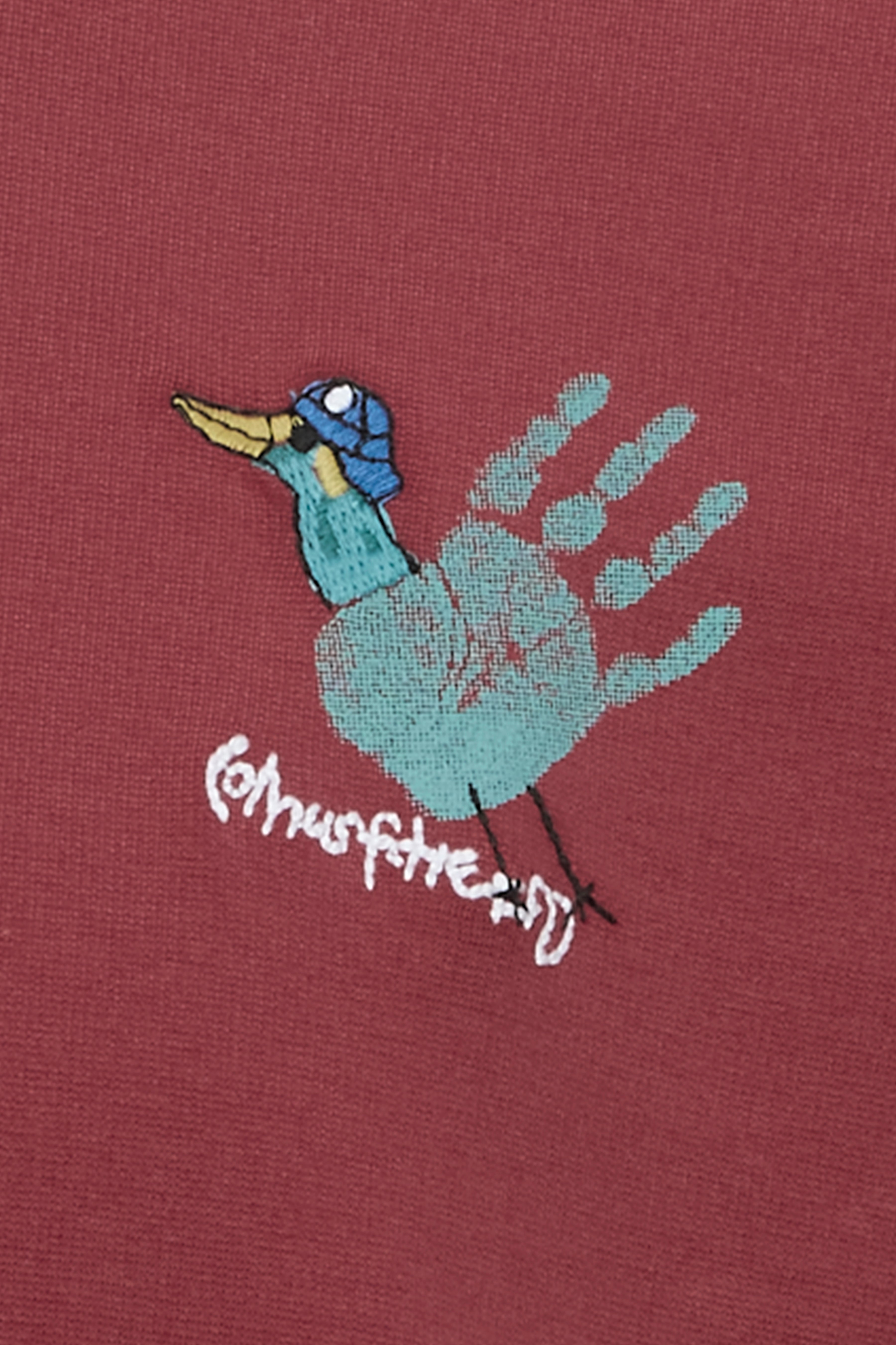 Signature Maroon Back Graphic T-Shirt