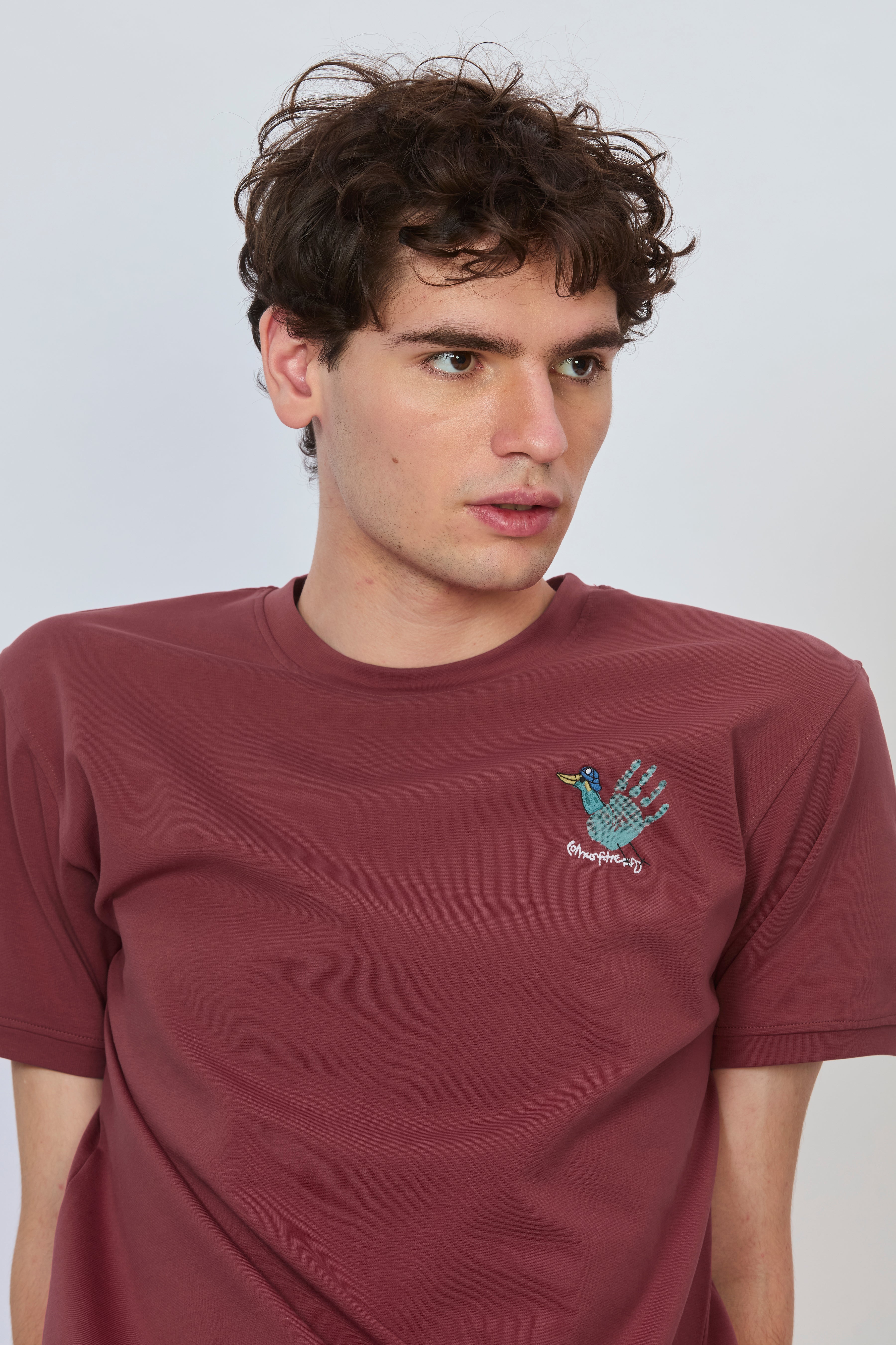 Signature Maroon Back Graphic T-Shirt