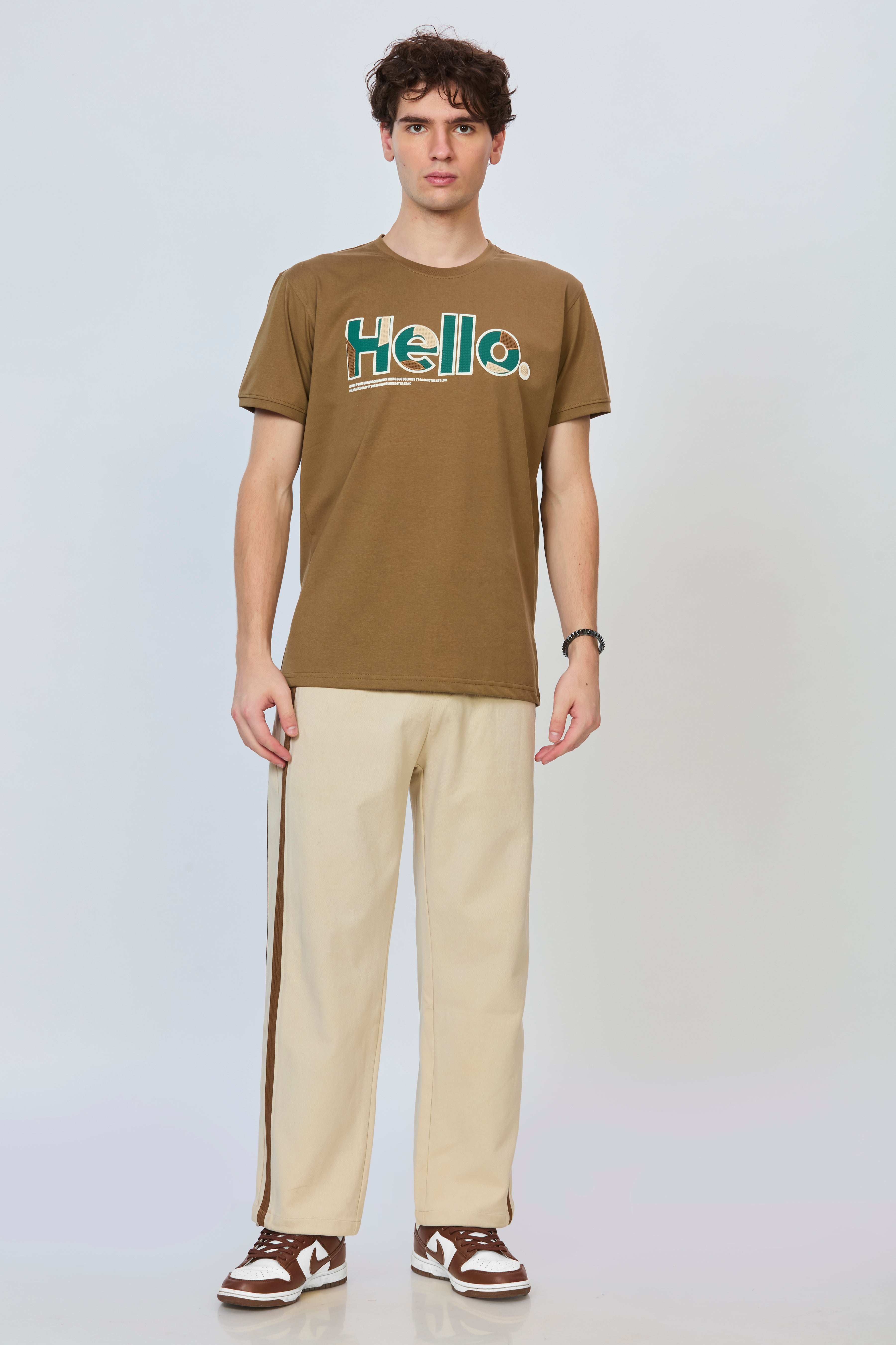 Classic Khaki Casual Tee