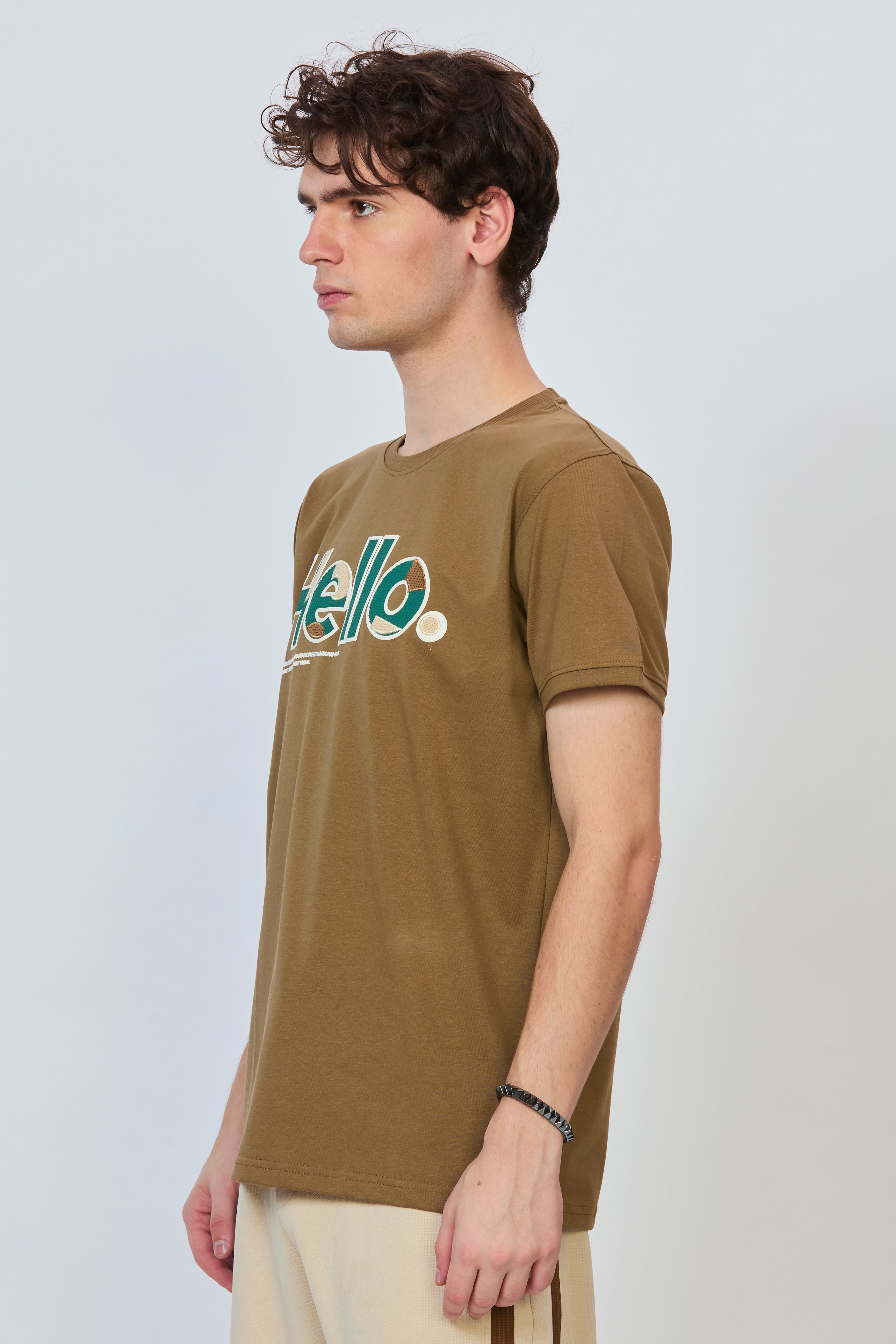 Classic Khaki Casual Tee