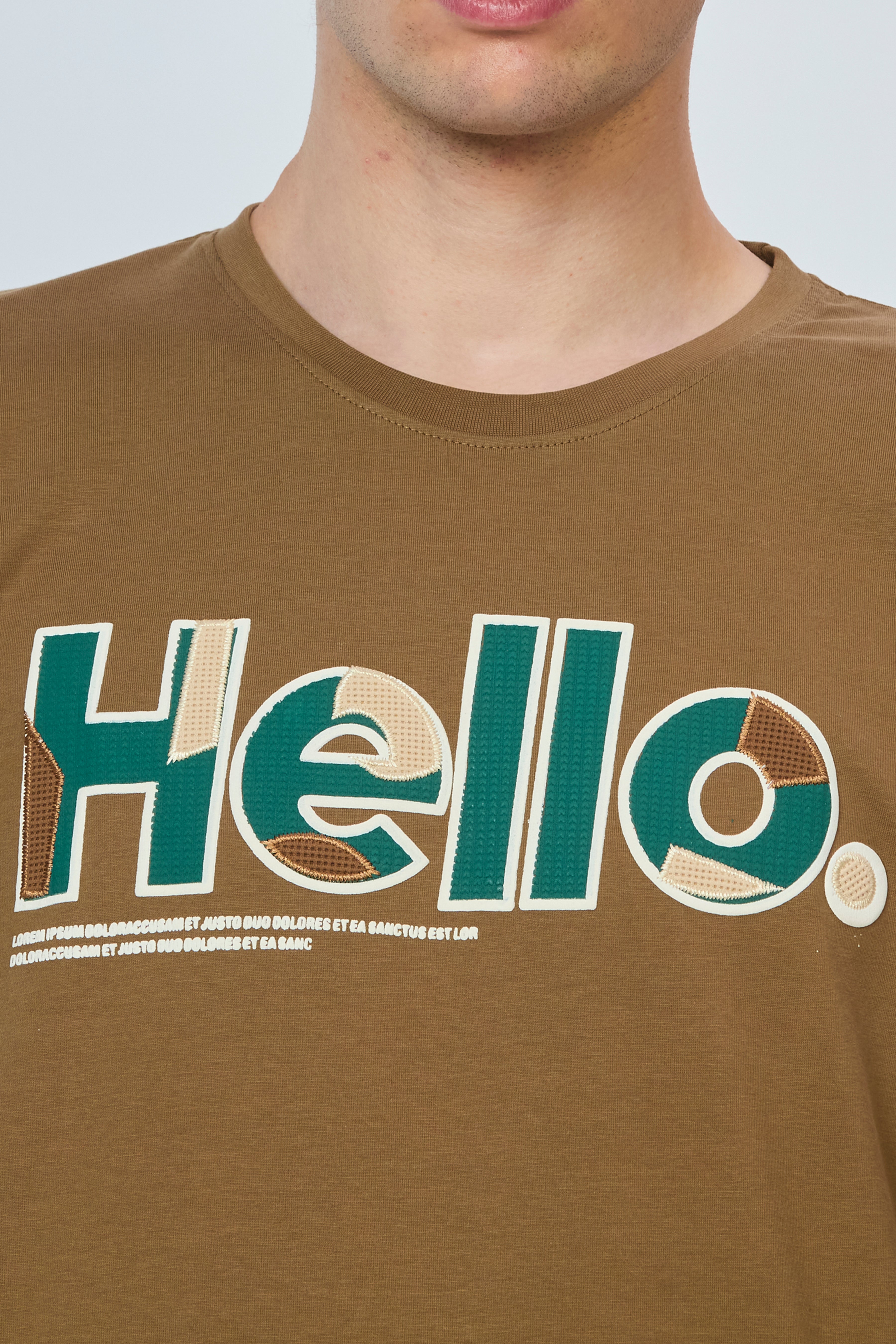 Classic Khaki Casual Tee