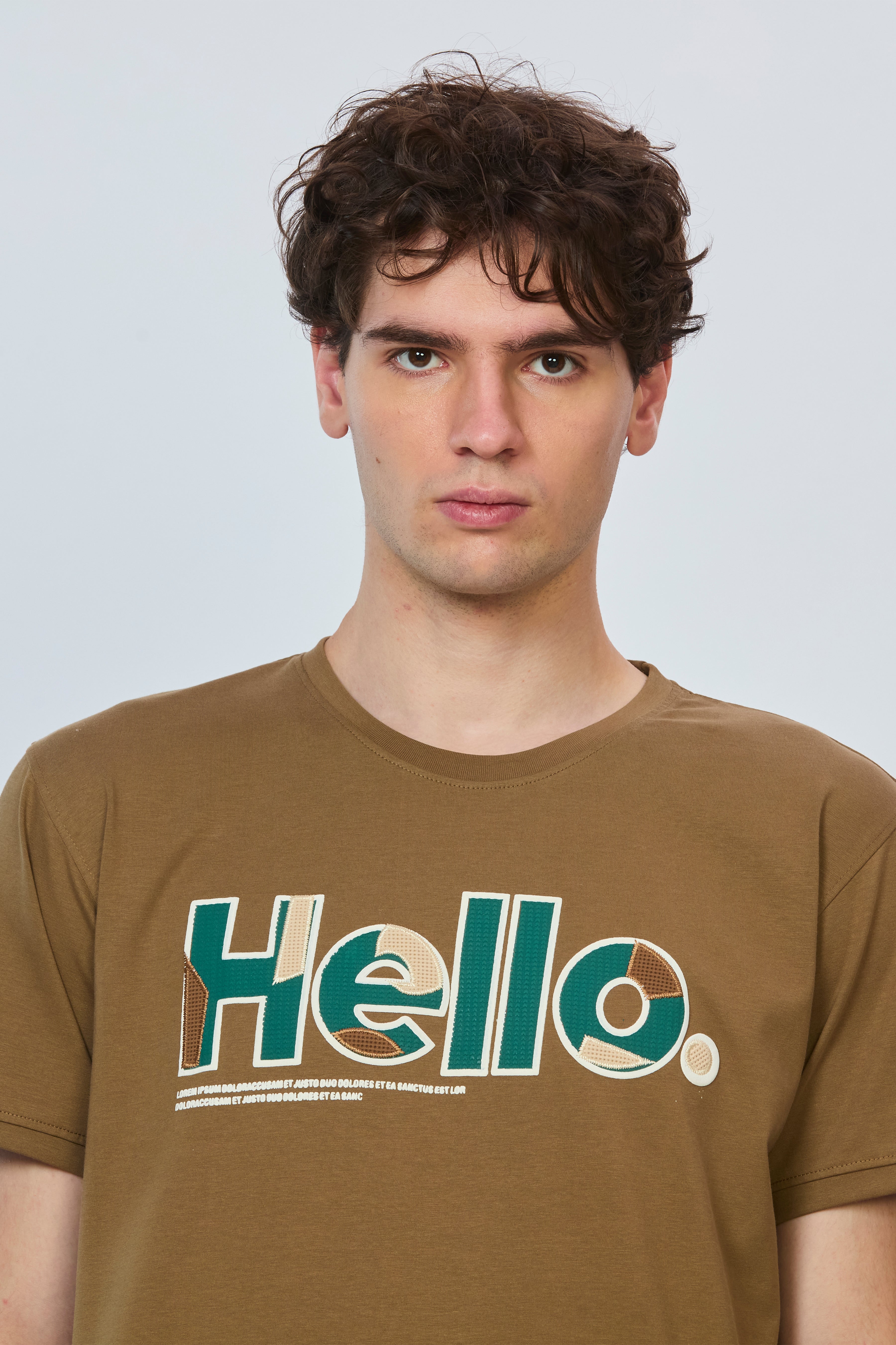 Classic Khaki Casual Tee